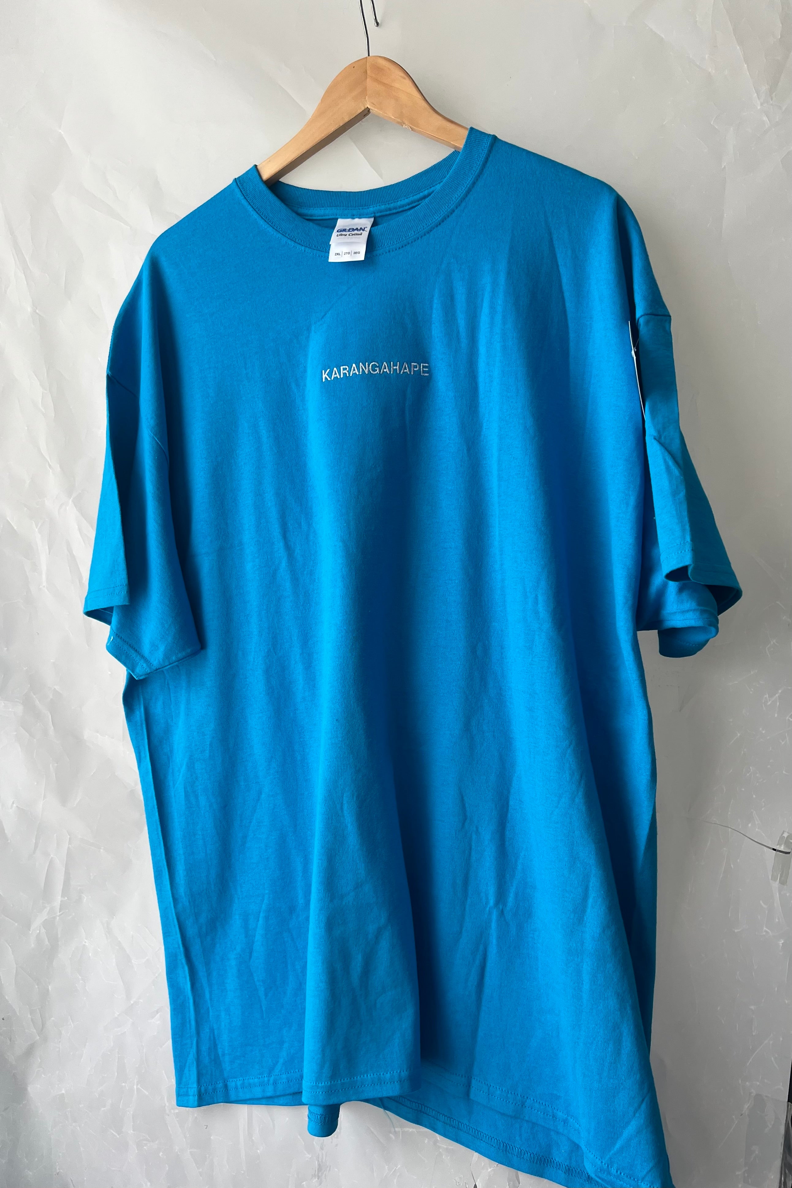 Blue "Let's Call K' Road Karangahape Again" Tee