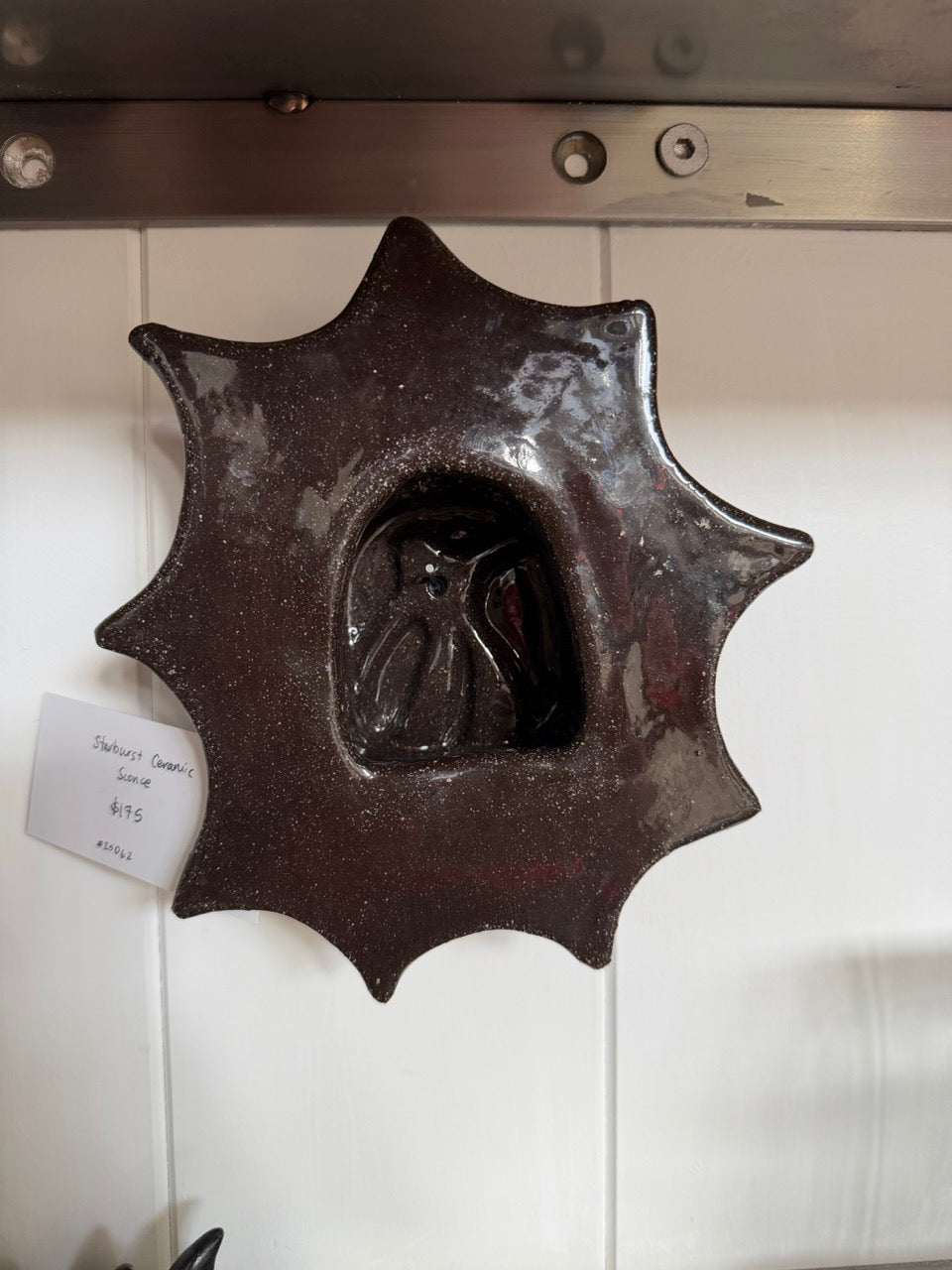 Starburst Ceramic Sconce