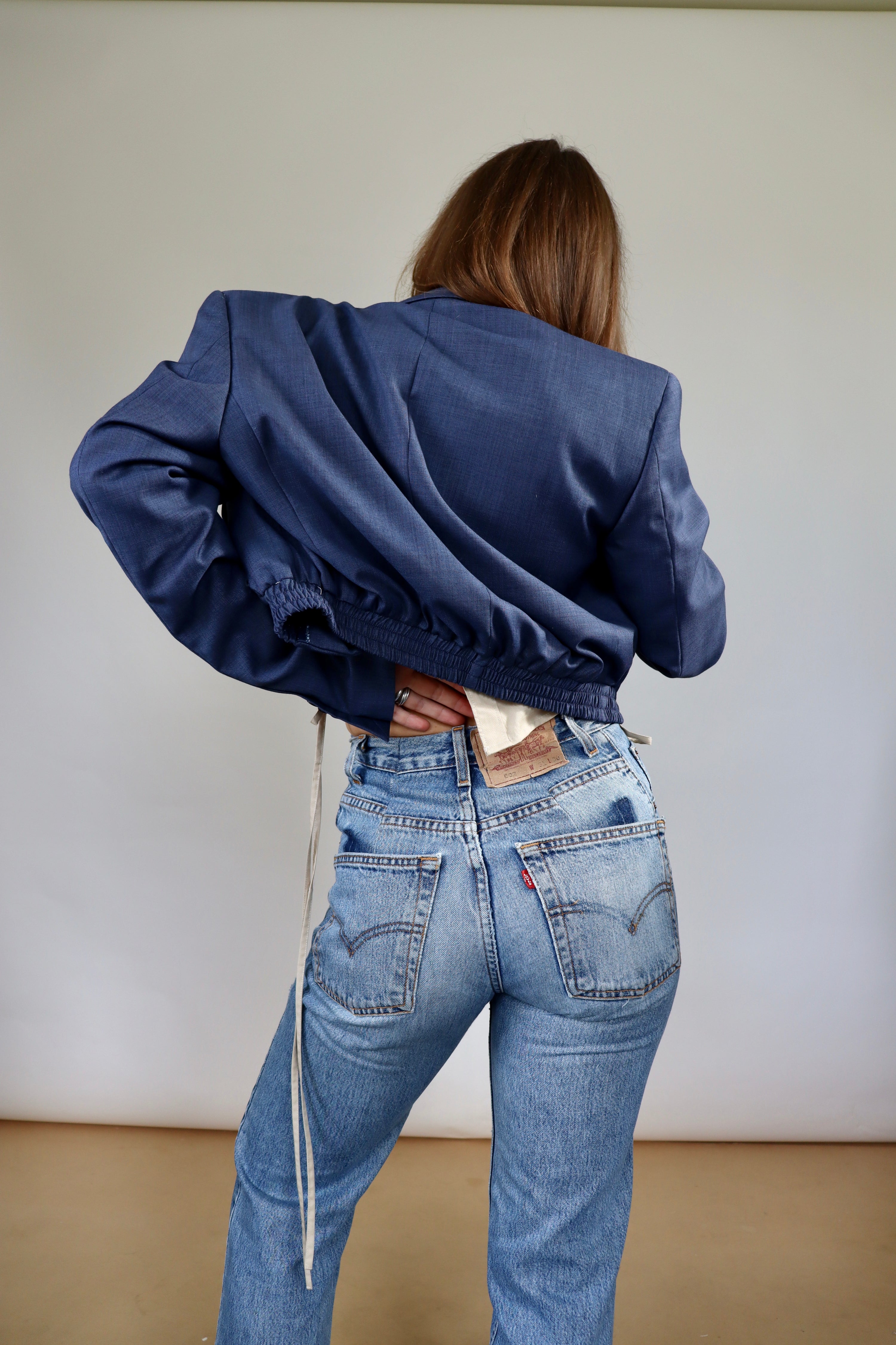 Grace Bomber - Mid-Blue (L)