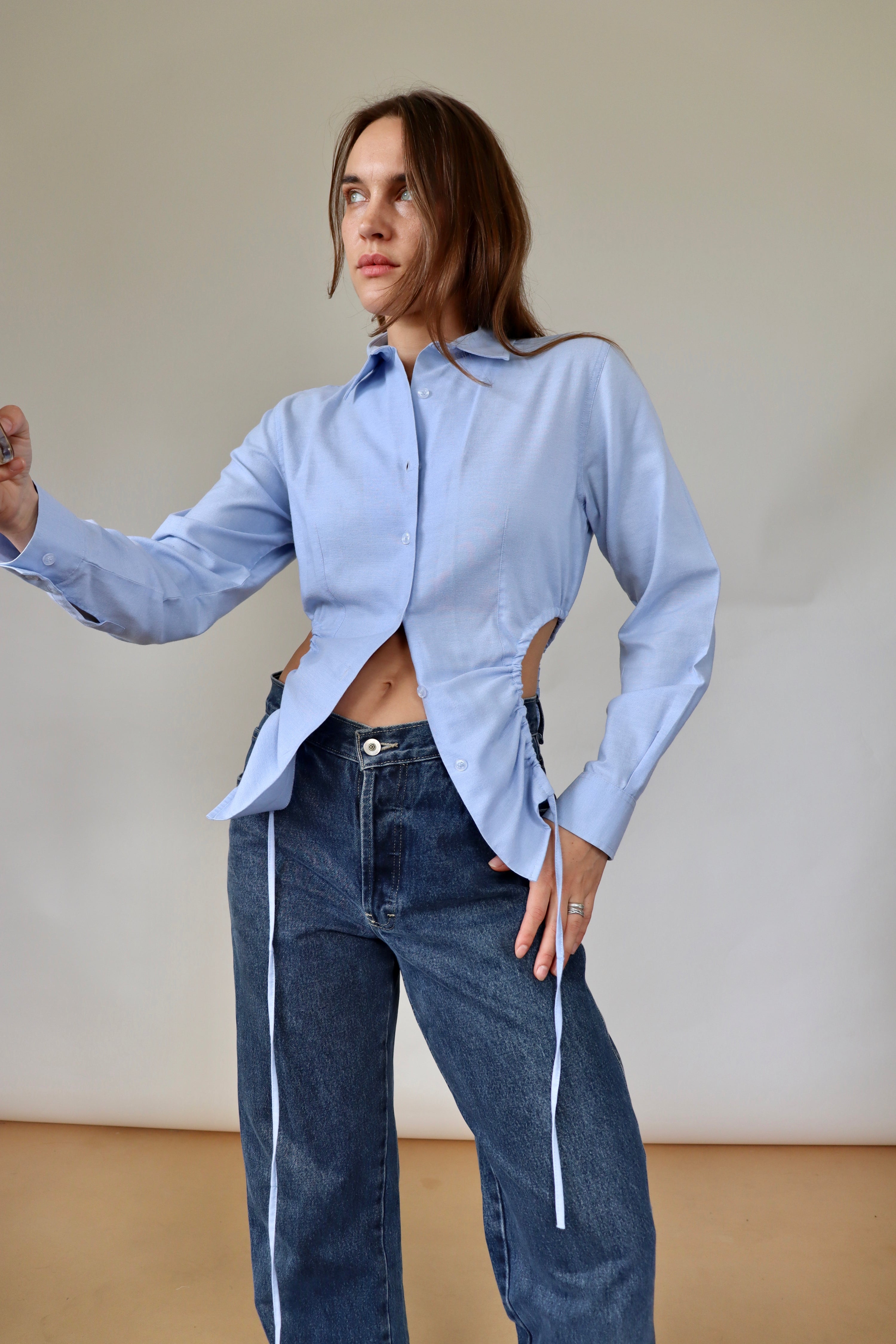 Curve Shirt - Light Blue (XS)