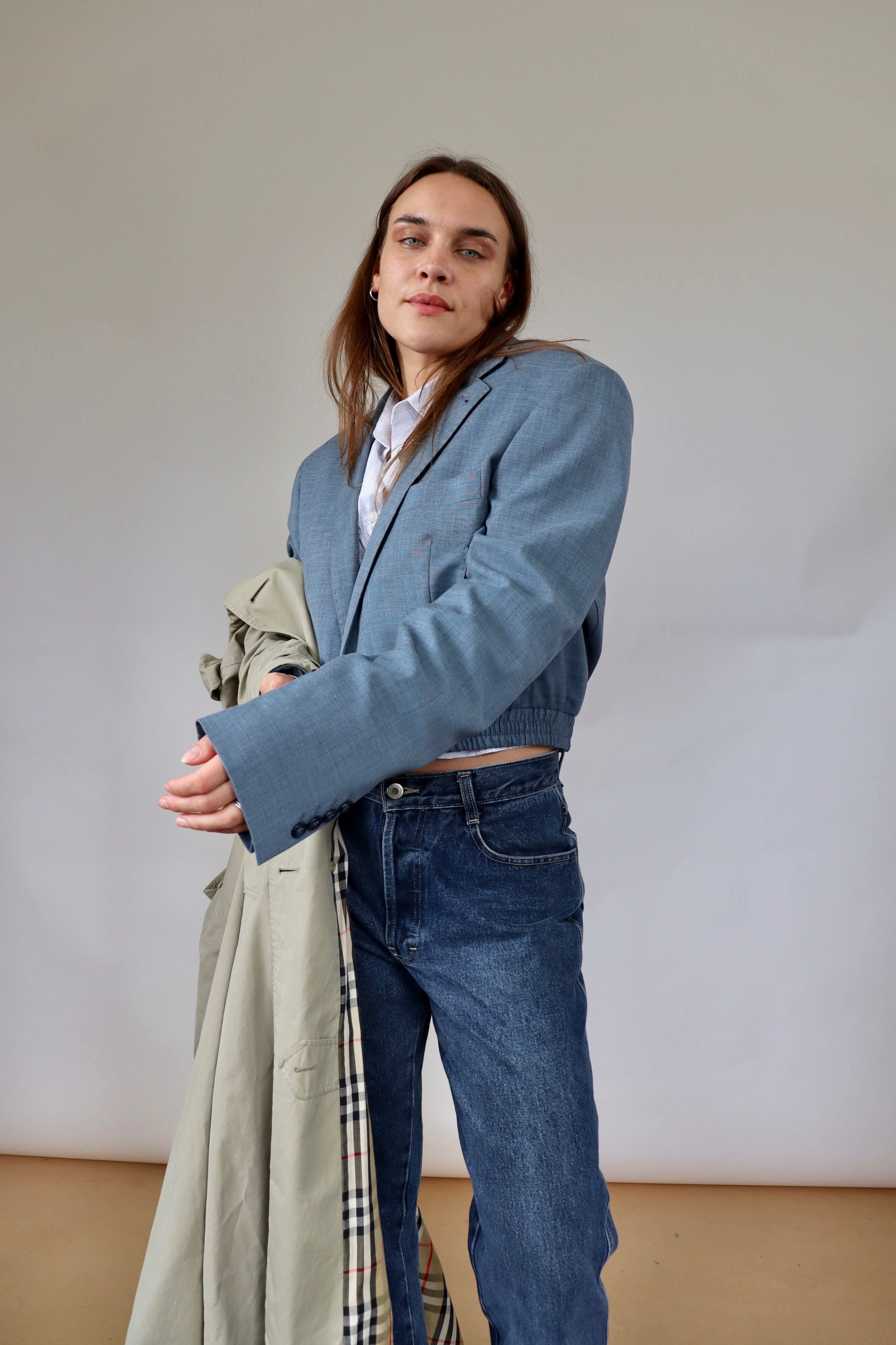 Grace Bomber - Light Blue (L)