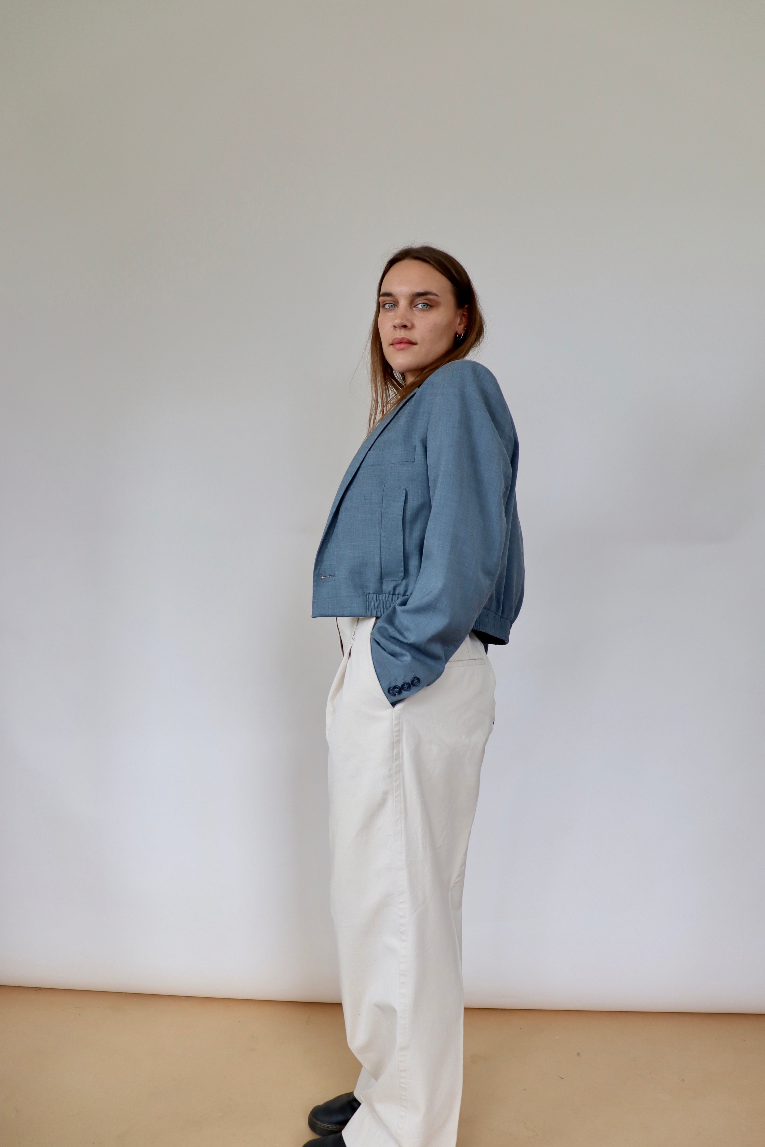 Grace Bomber - Light Blue (L)