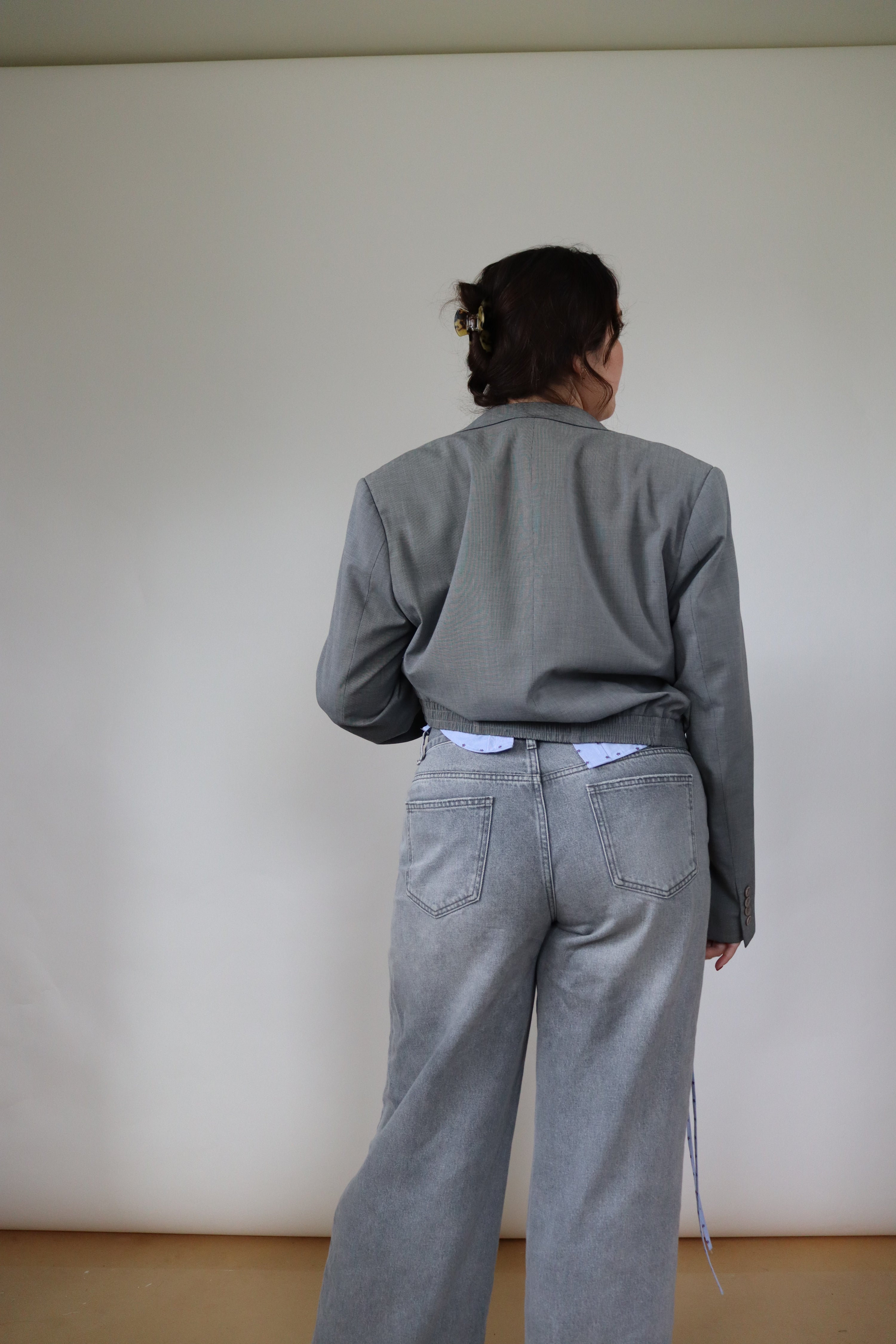 Grace Bomber - Light Grey (L)