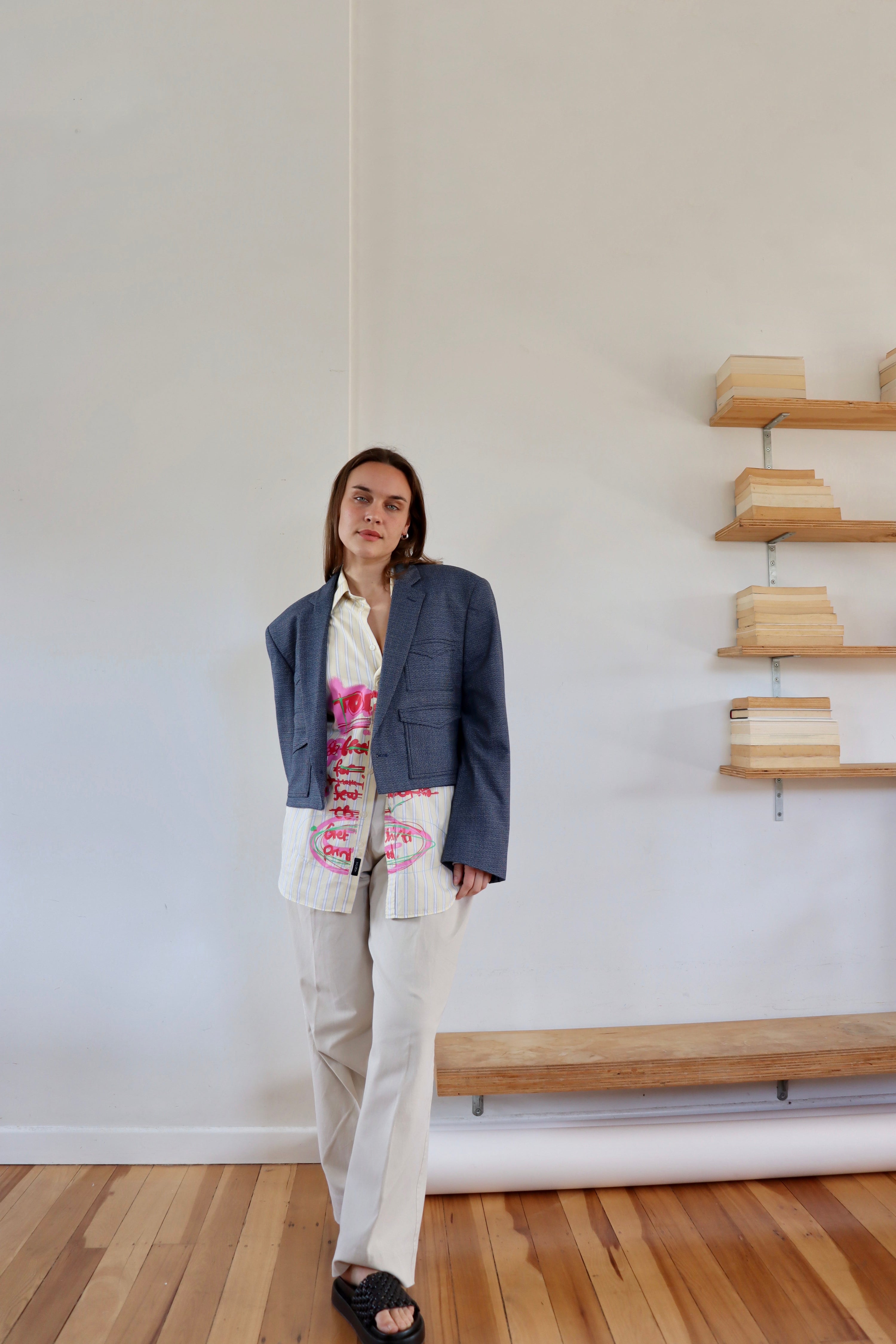 Mara Blazer - Blue (L)