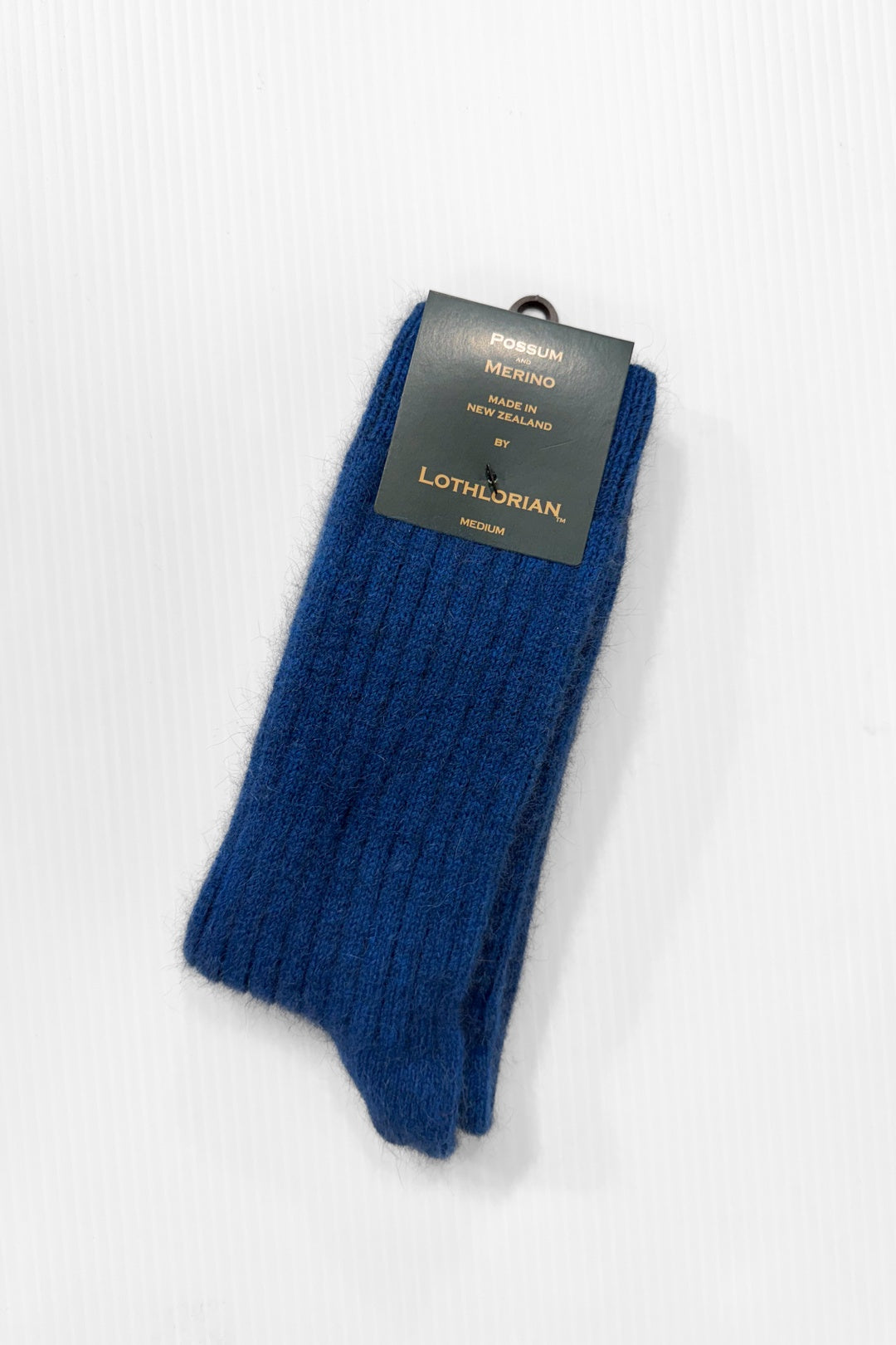 Blue Possum + Merino Socks