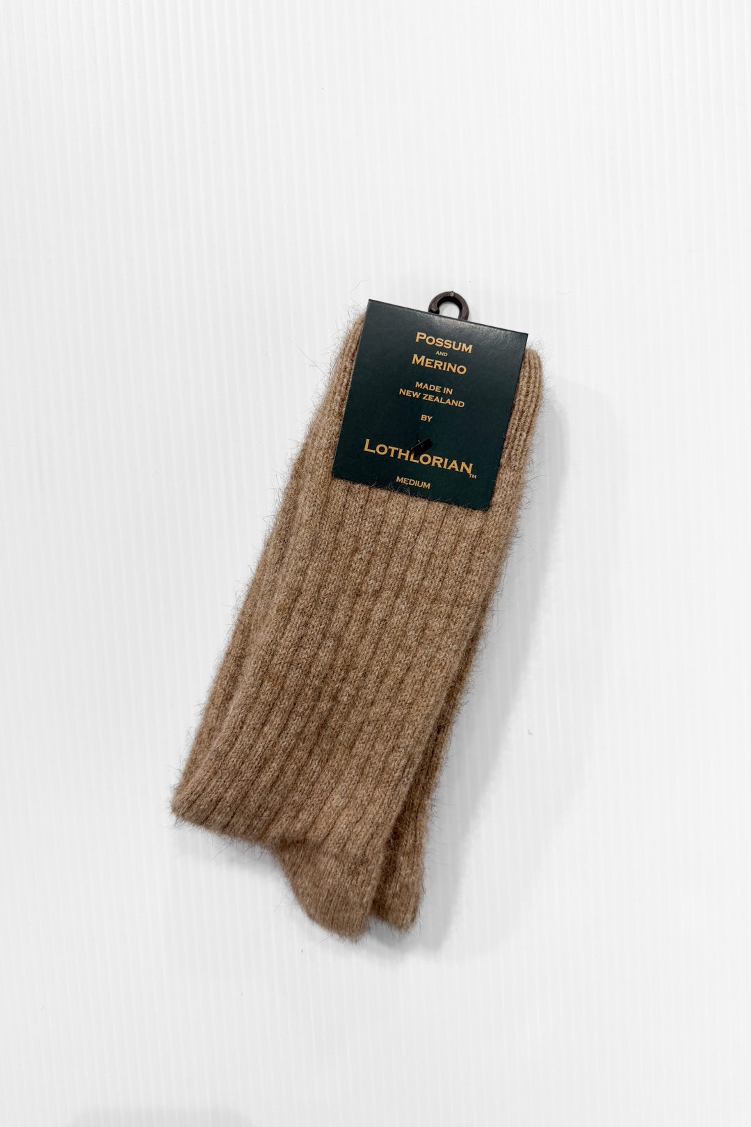 Sandy Possum + Merino Socks