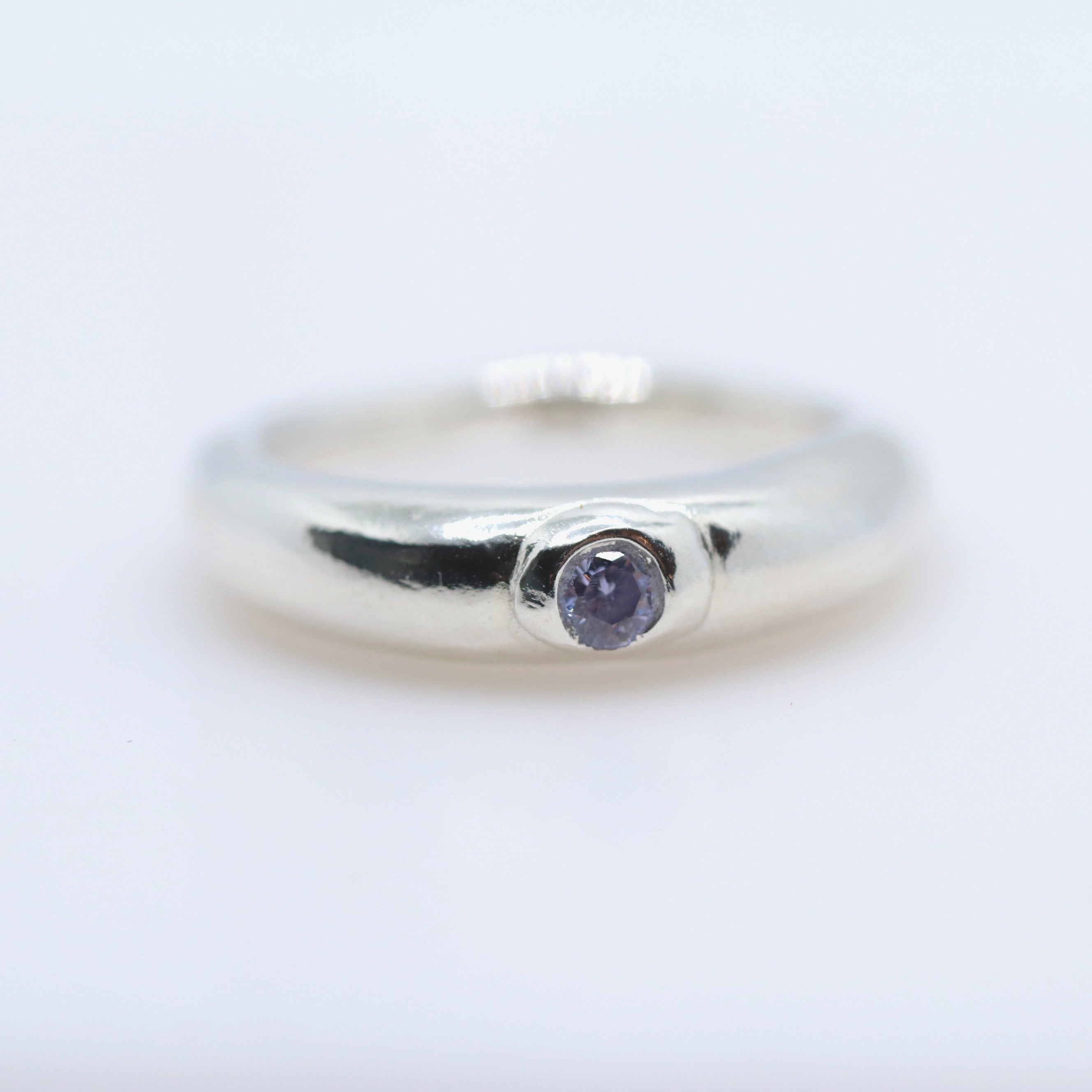 Space Porthole Sterling Silver Ring