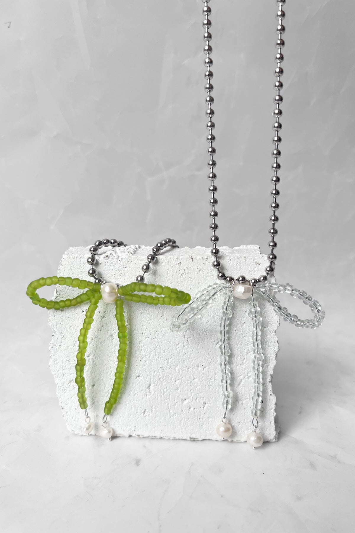 Single Big Bow Necklace