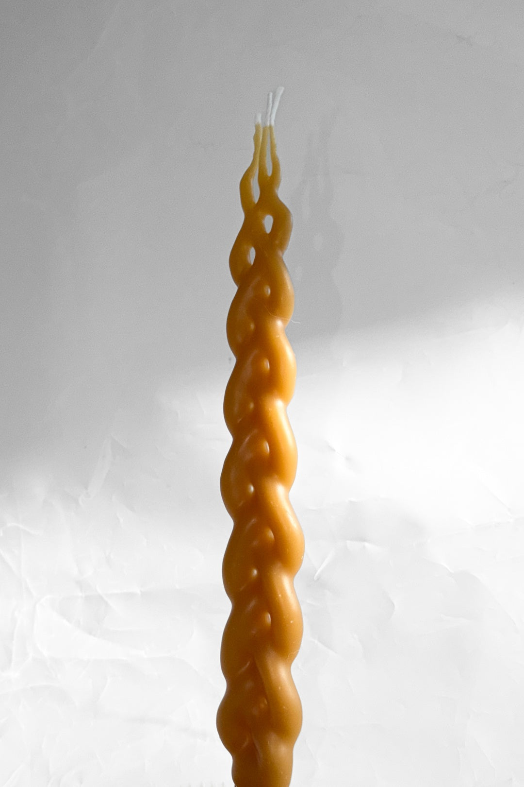 Braided Beeswax Candles - Triple Wick