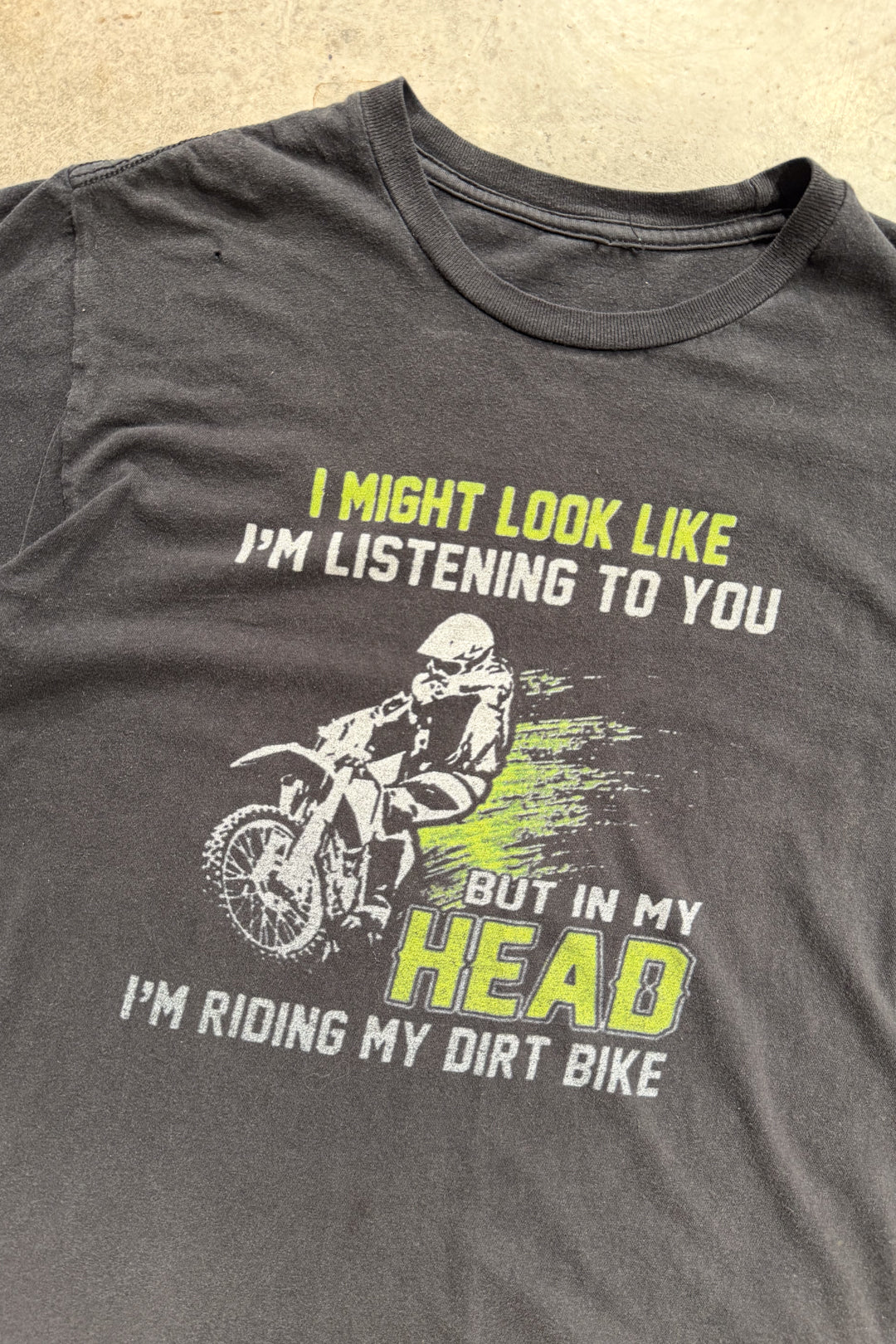 80s Single-stitch Baby Tee T-shirt (S-M)