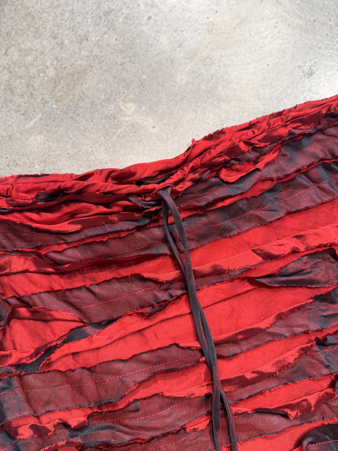 Silk Slashed Skirt ()