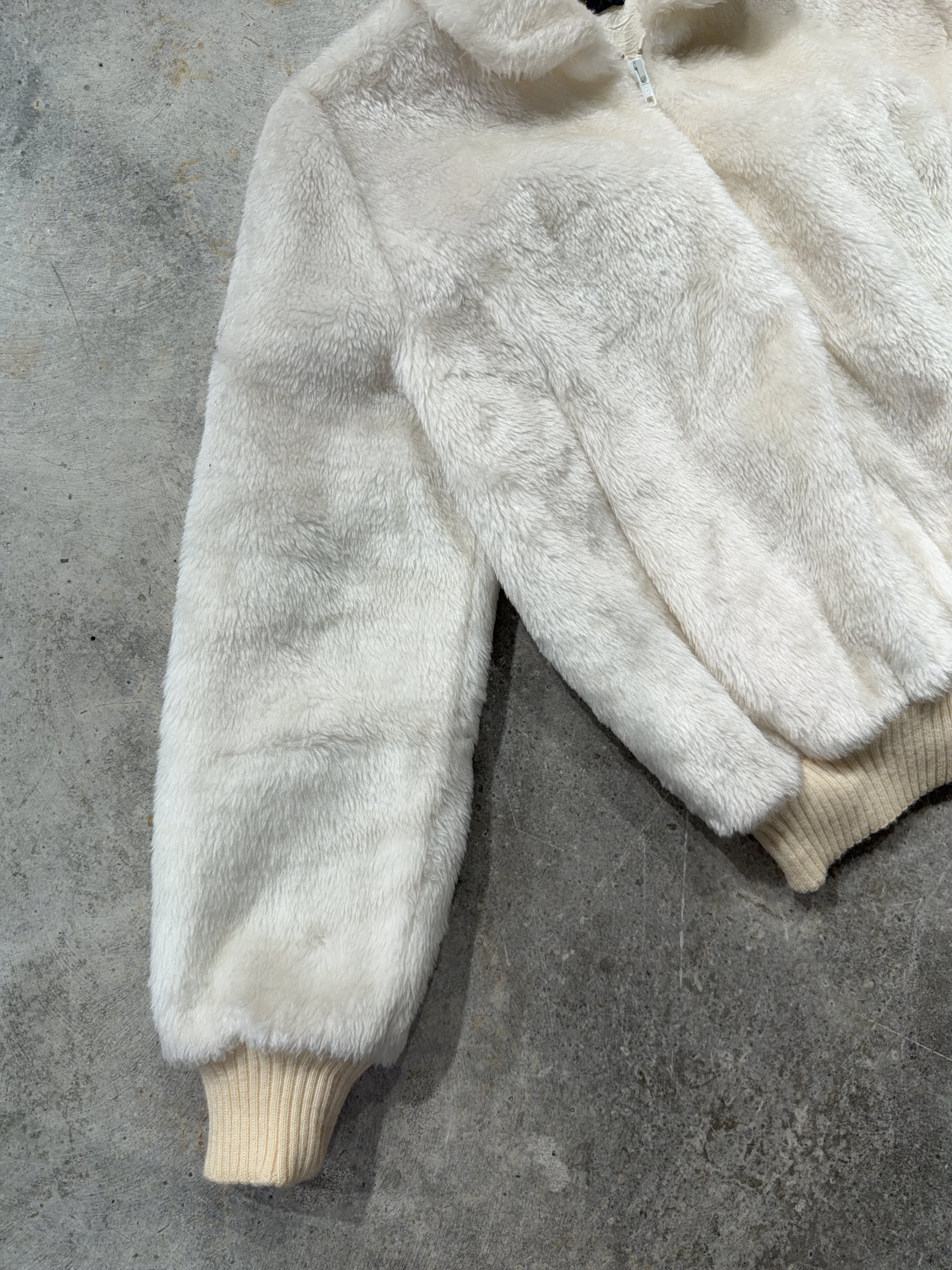 70s Nalla Faux Fur Bomber (M/L)
