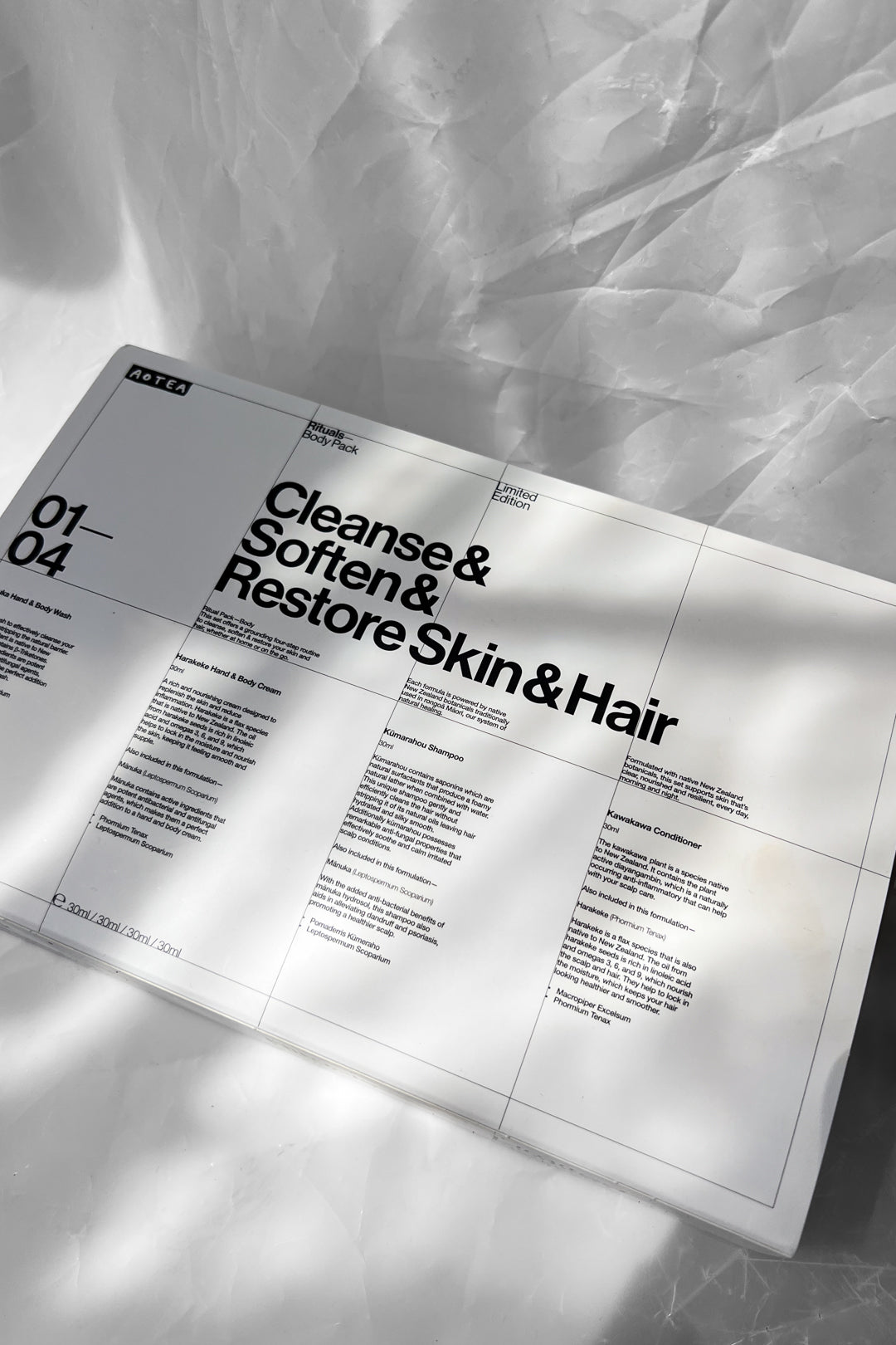 Aotea Ritual Gift Set: Body Pack