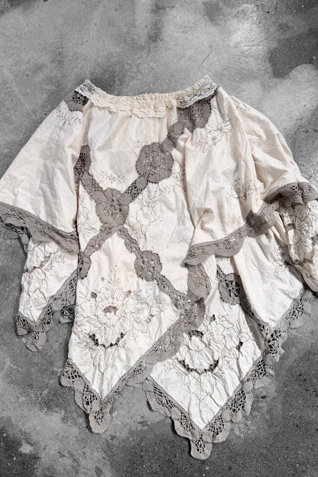 Handkerchief Tablecloth Skirt (M-L)