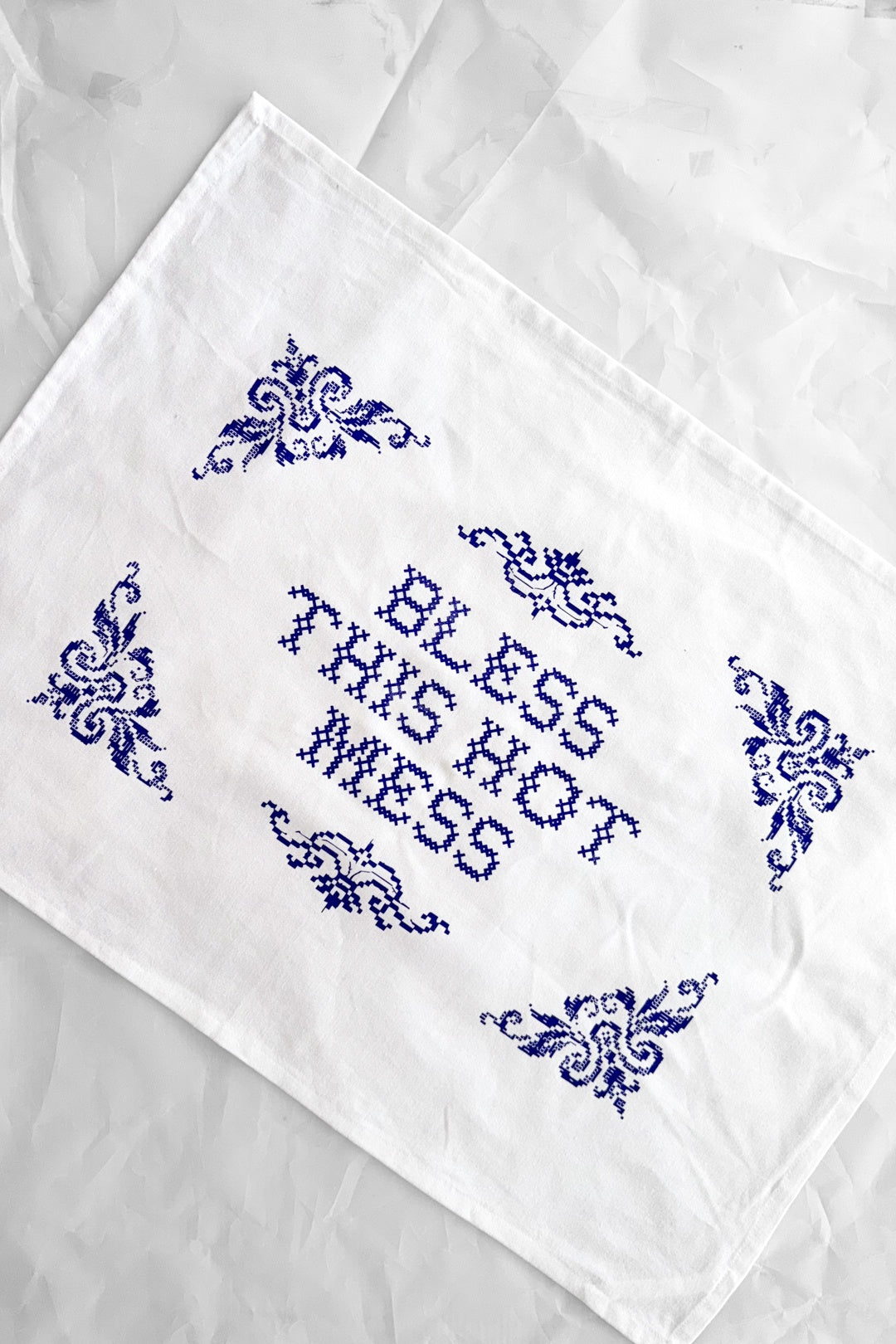 Bless This Hot Mess Tea Towel