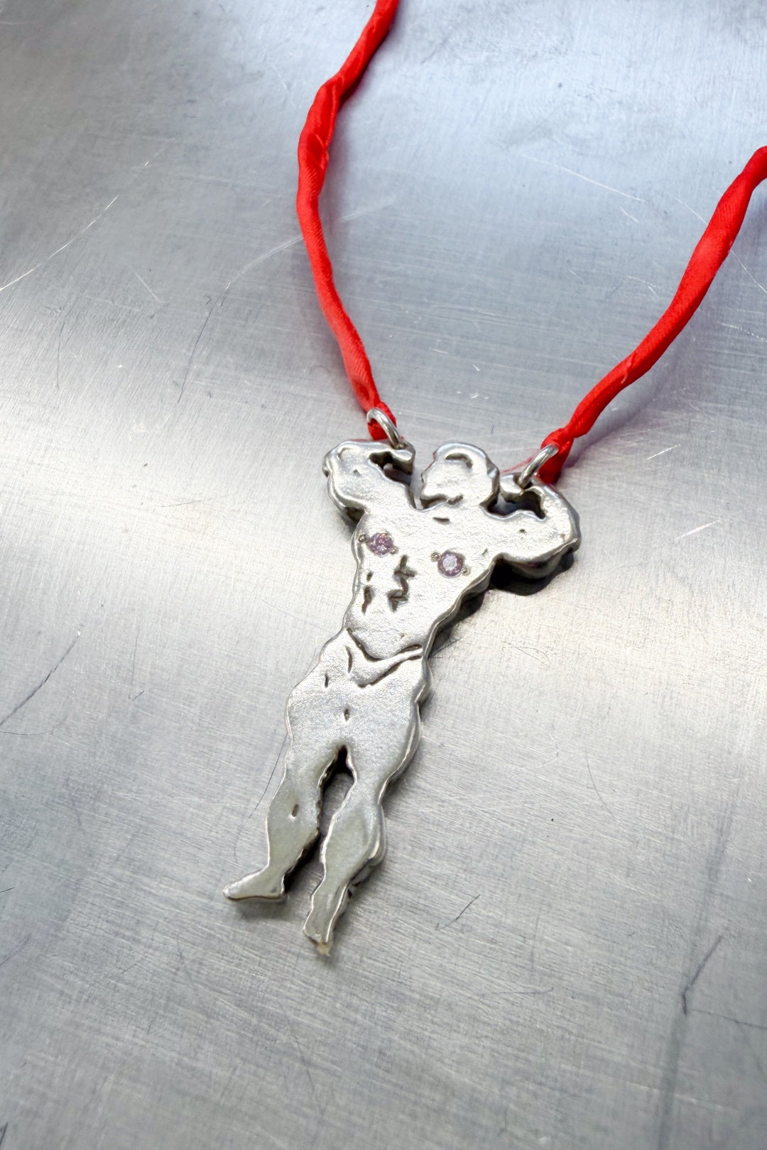 Buff Body Builder Pendant