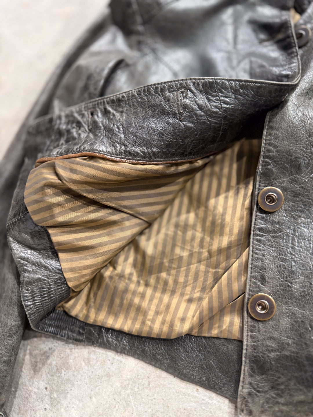 90s Soft Leather Tazzio Moto-Jacket For The Outdoors (S)