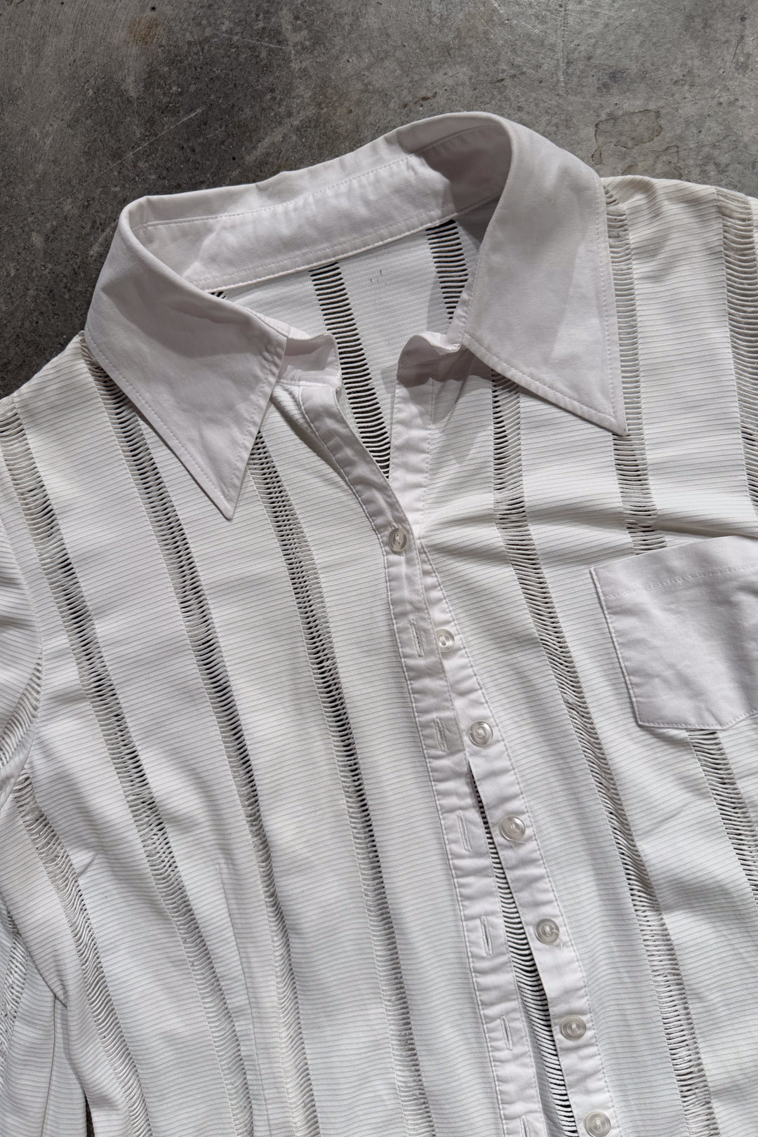 00s Slashed Blouse Blouse ()