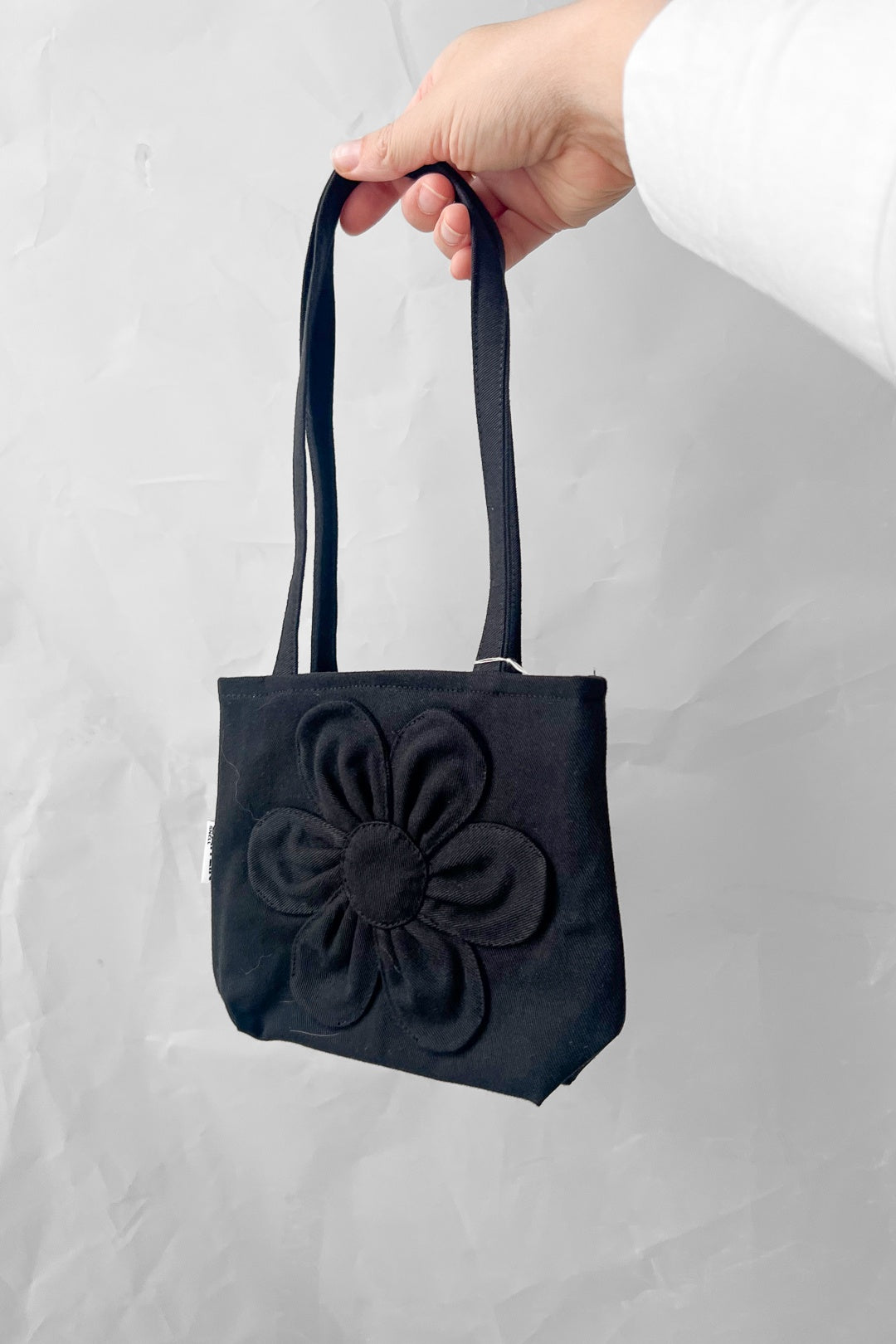 Caitlin Snell Flower Bag - Black