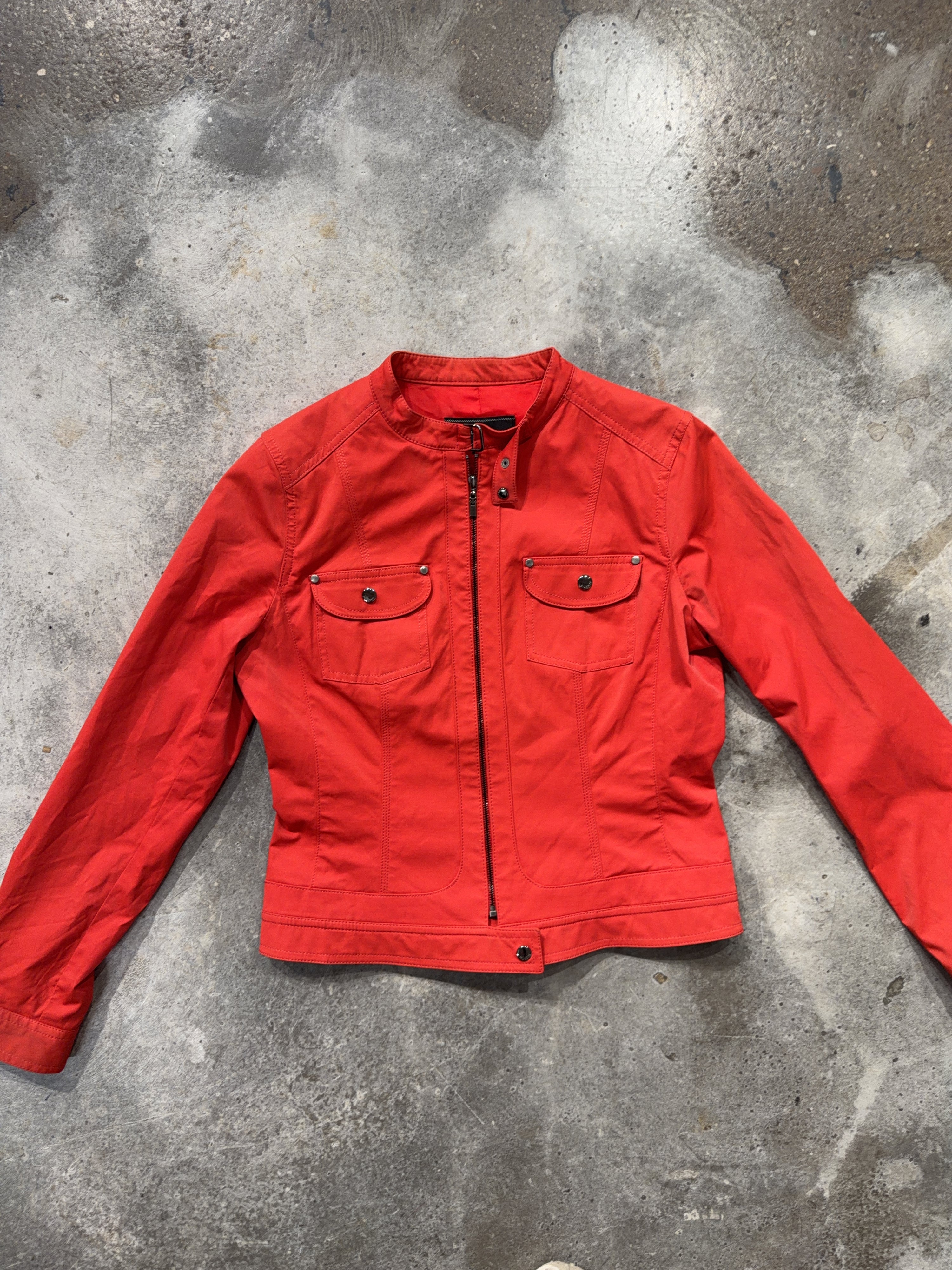 00s Fitted Faux Leather Jacket (S)