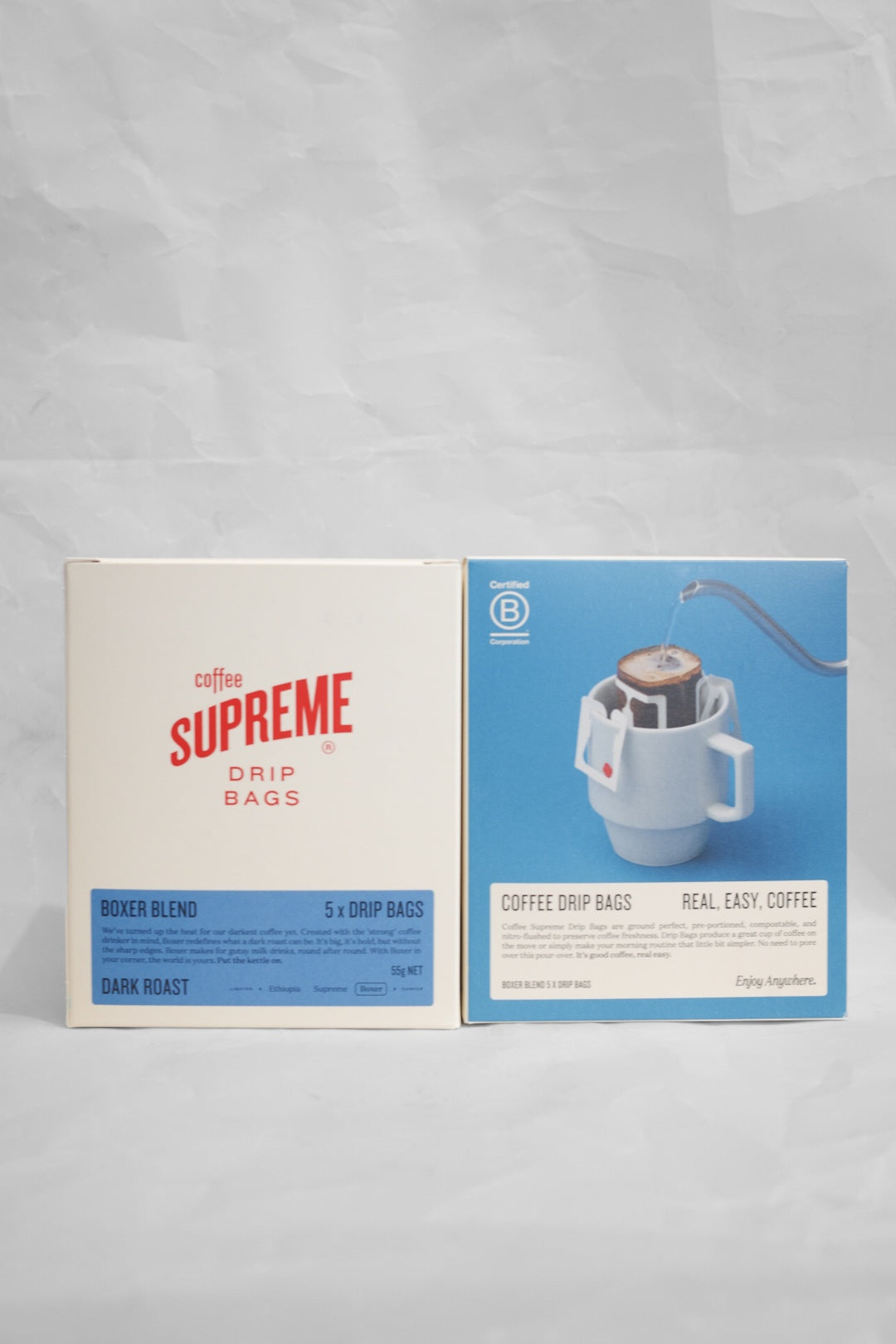 Coffee Supreme Drip Bags - Boxer Blend