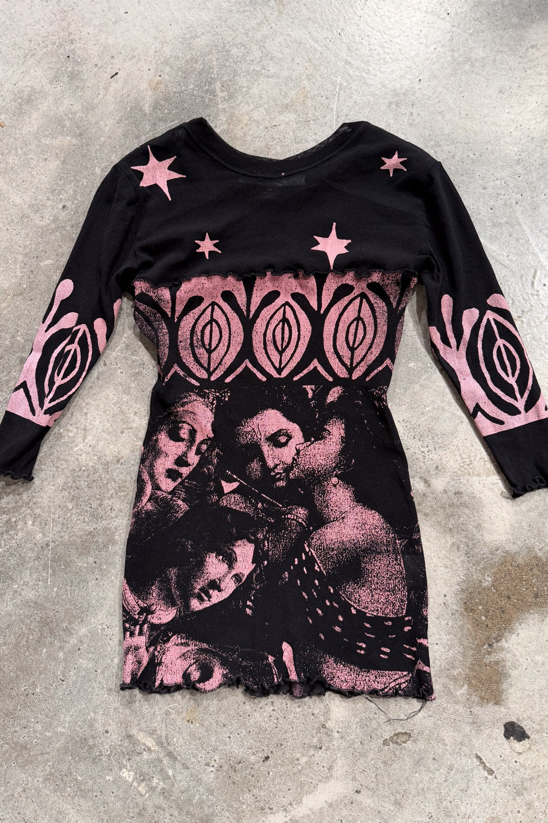 Roisin Dubh Mesh Top Pink