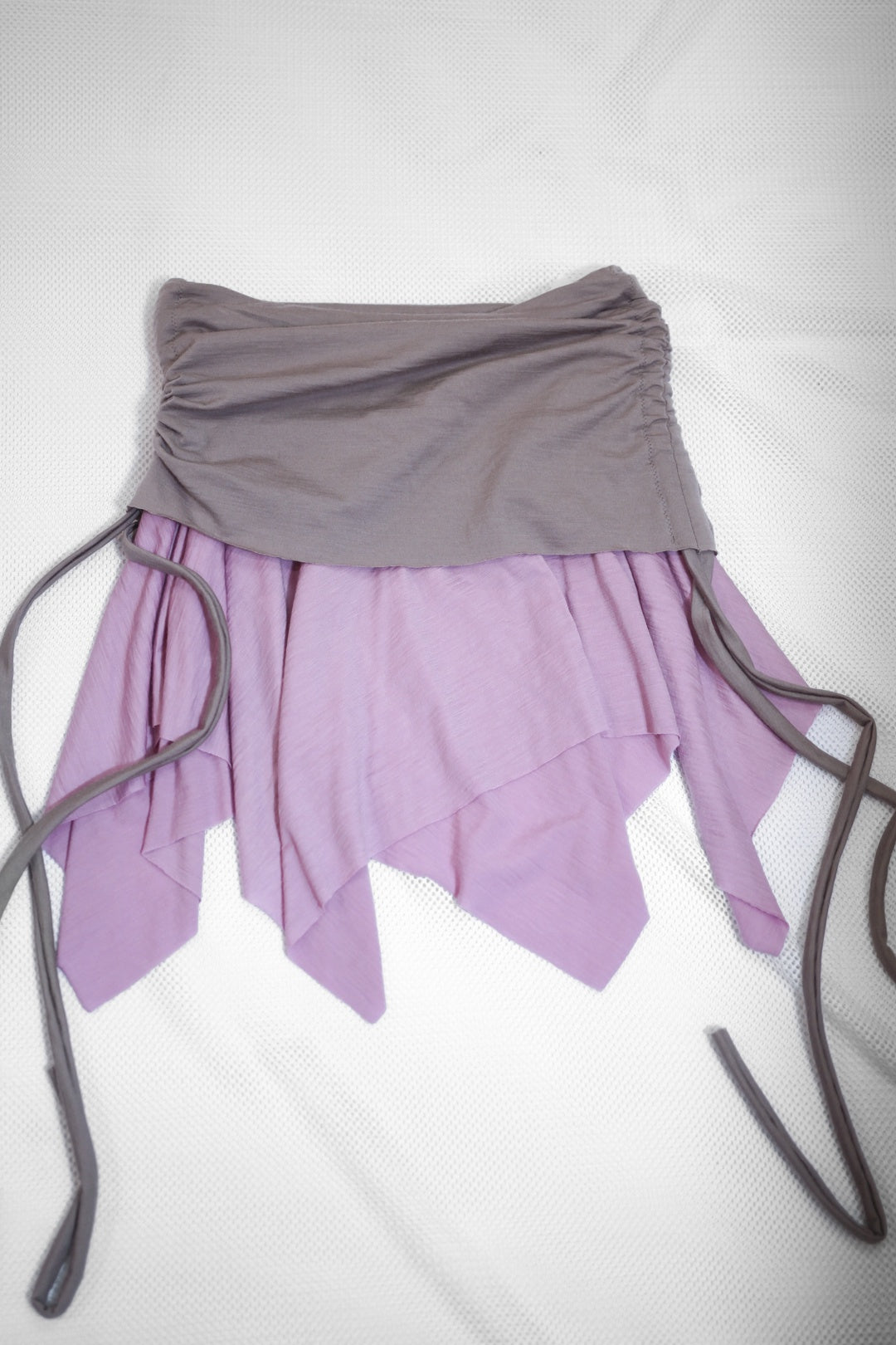 Taupe + Pink Merino Skirts by Danyela Pezic