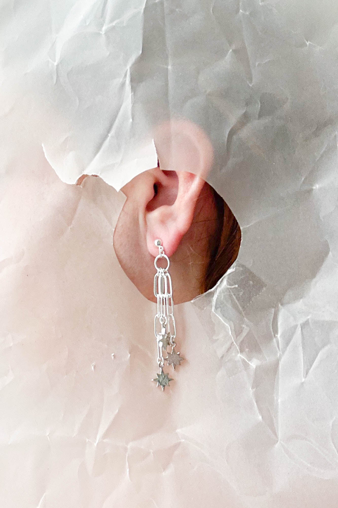 Star Chain Earrings Crushes