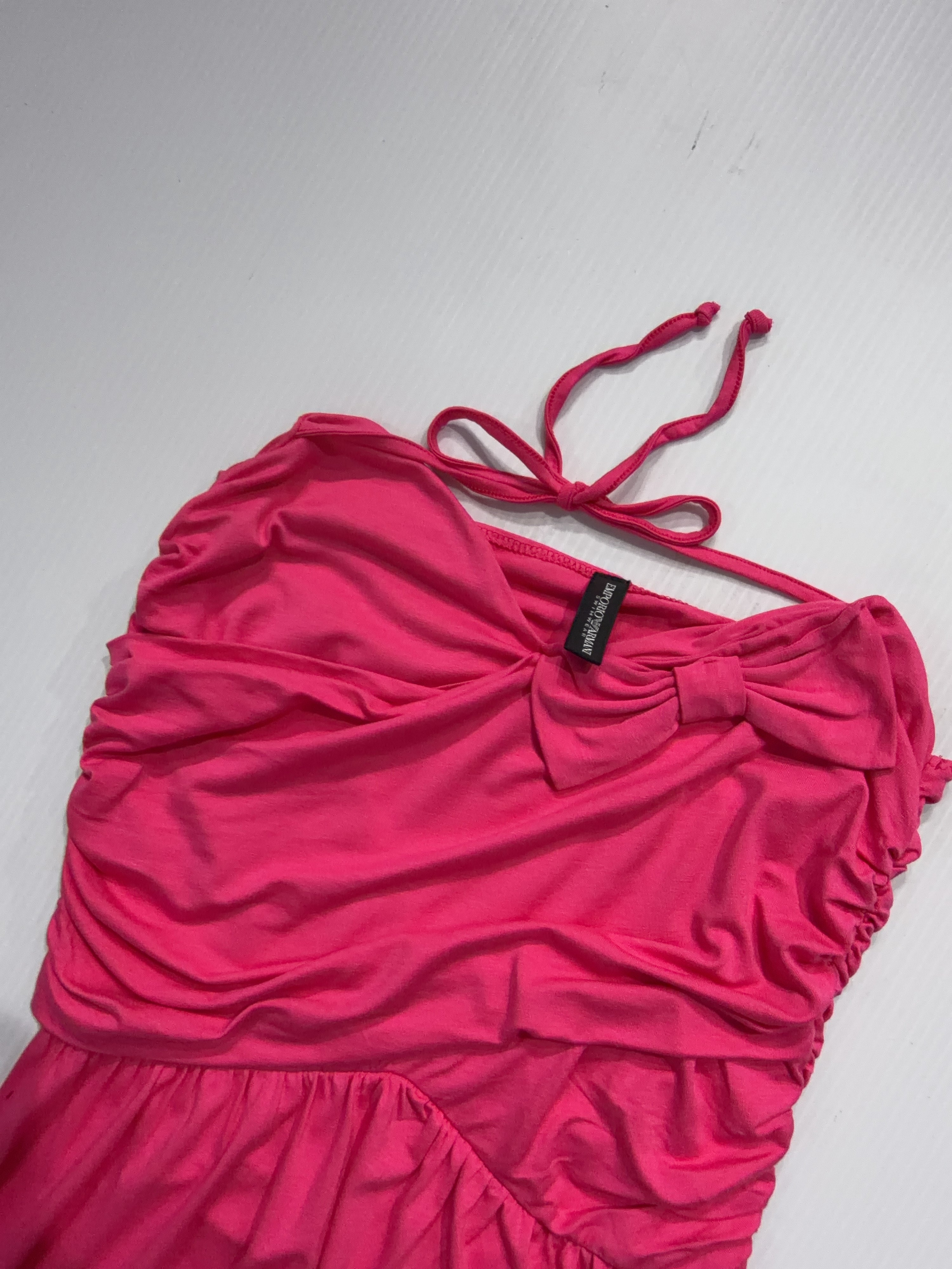 Emporio Armani Pink Bow Dress (M)