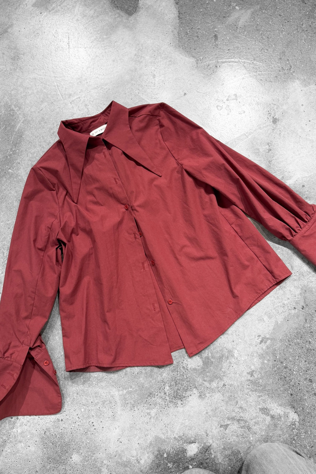 Mahogany Tailored Shirt by Daf Nimkovsky