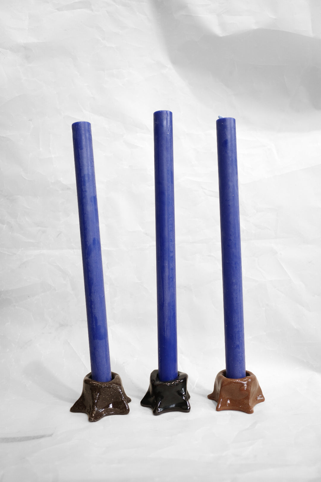 Starburst Candlestick Holder - Black