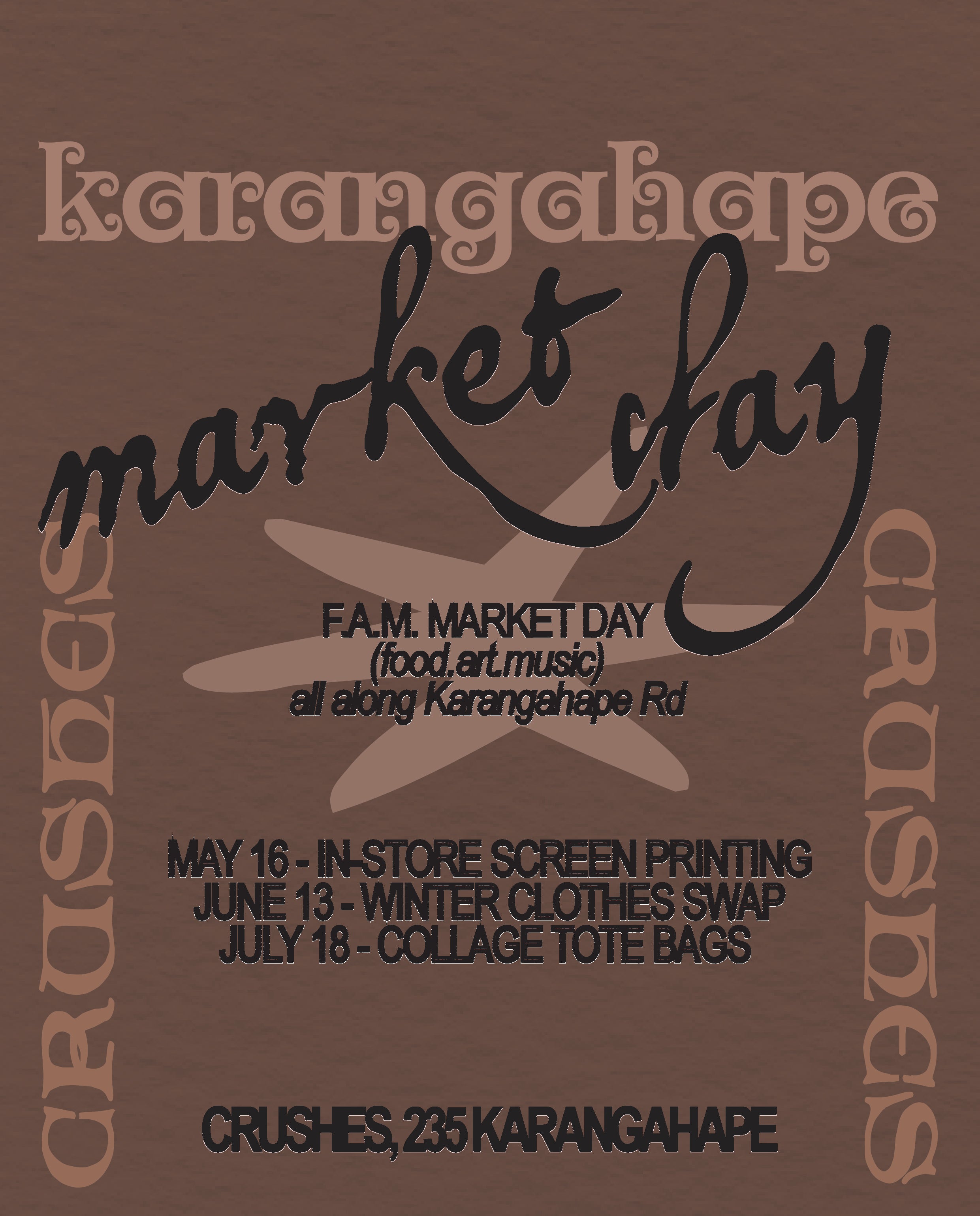 F.A.M Karangahape Block Party: Crushes Markets