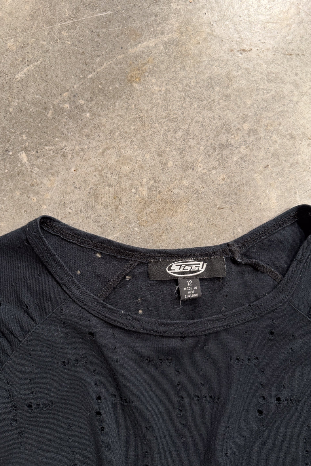 Sissy Capped Sleeve Top T-shirt (M)