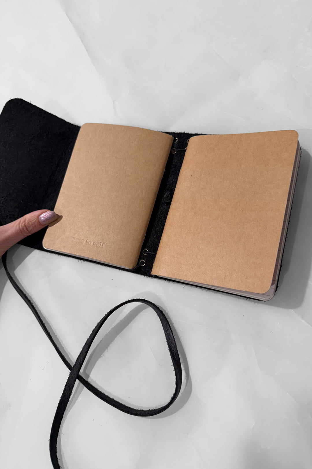 Crushes x Parisian Leather Re-fillable Notebook