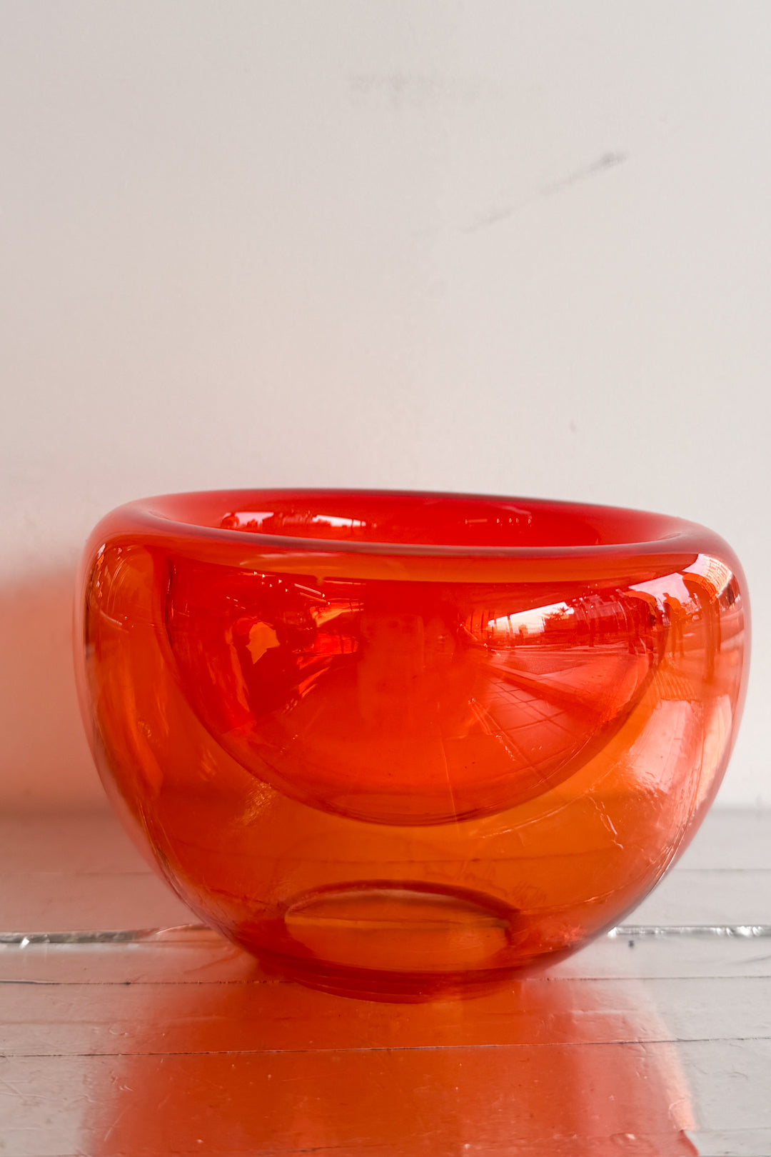 Mouth Blown Dimple Bowl