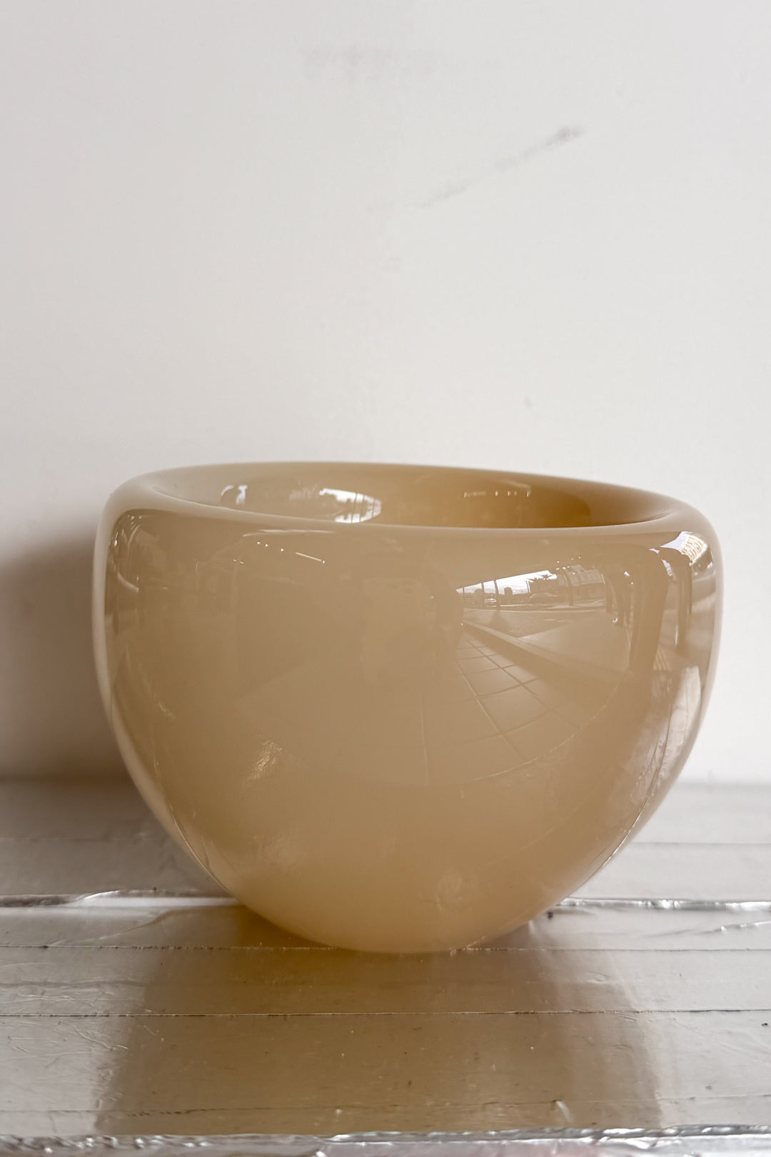 Mouth Blown Dimple Bowl