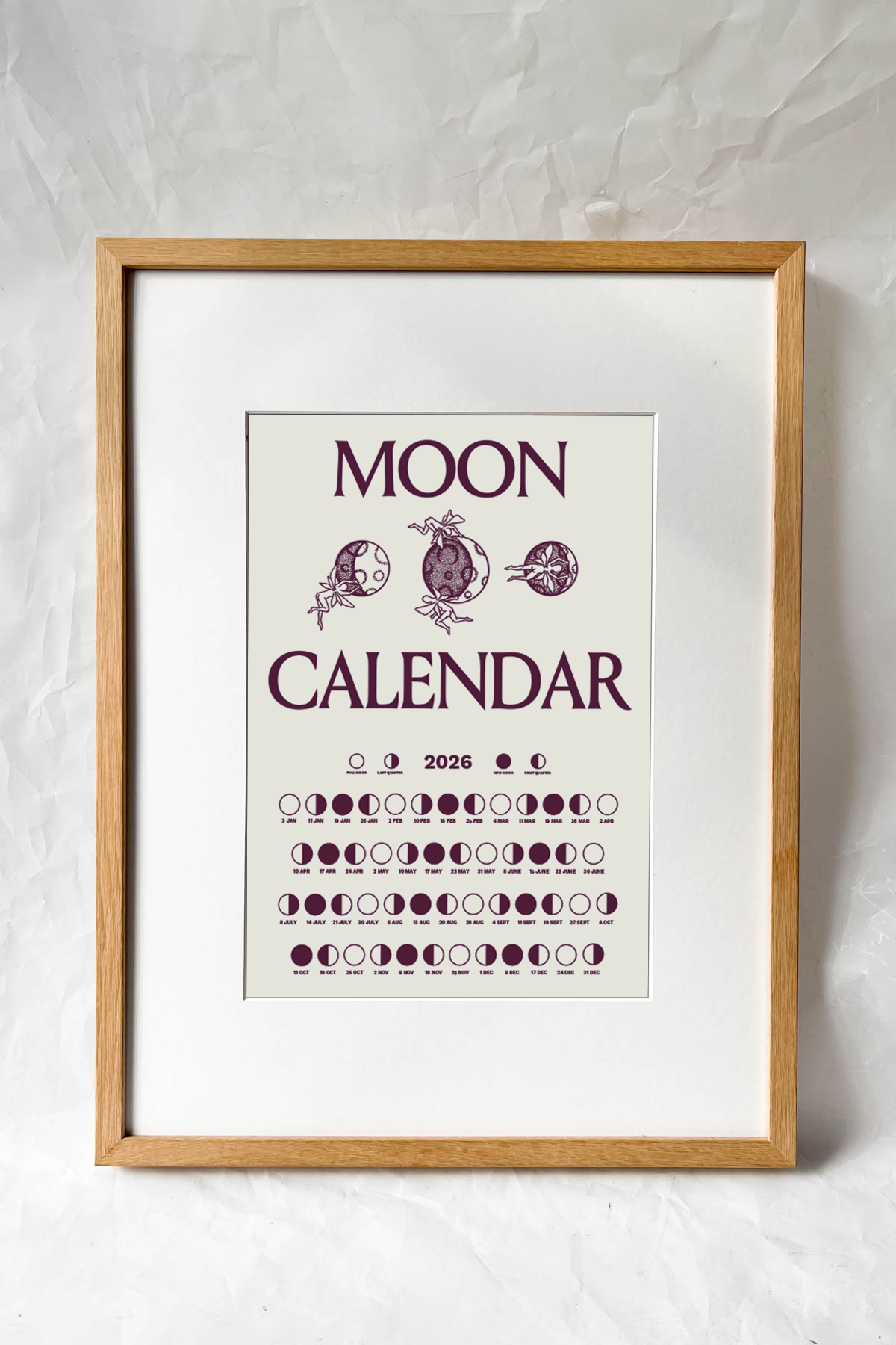 2026 Moon Calendar
