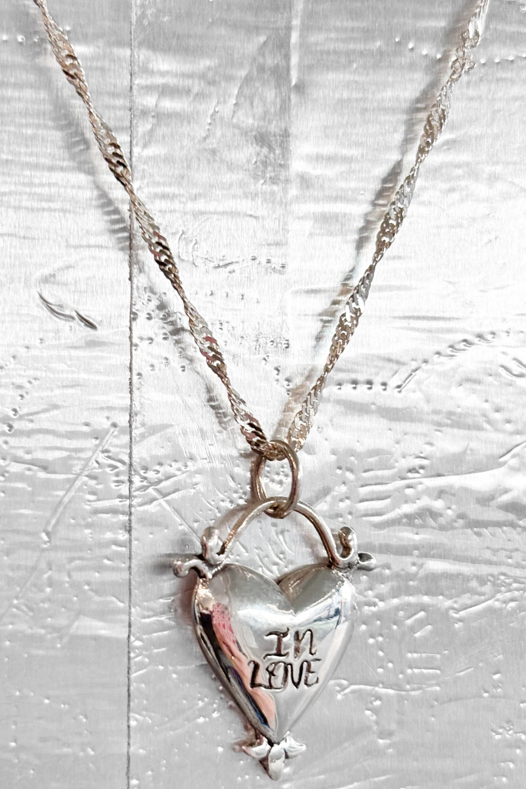 In Love Sterling Silver Necklace by MVH