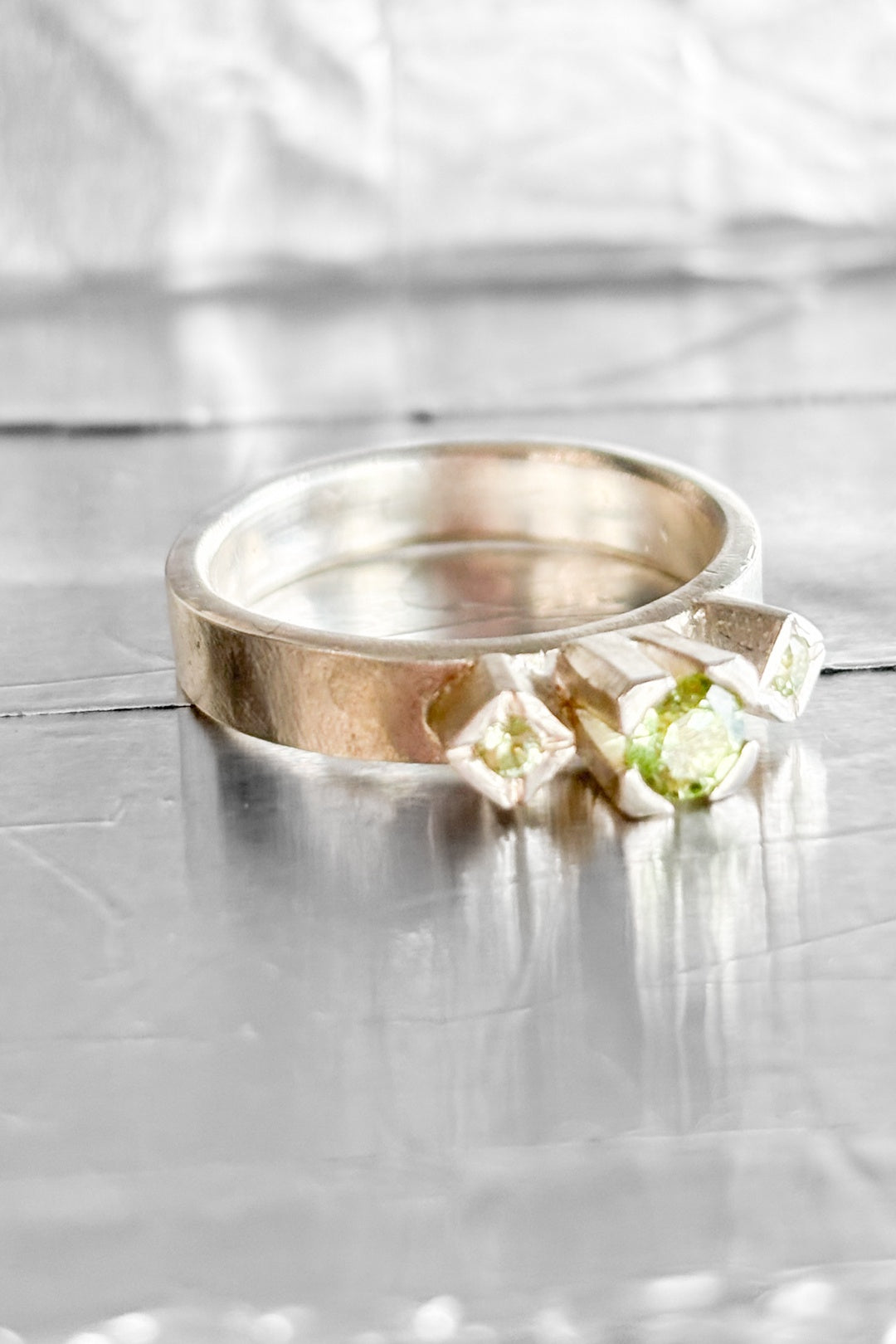 Starfruit Sterling Silver Ring by MVH
