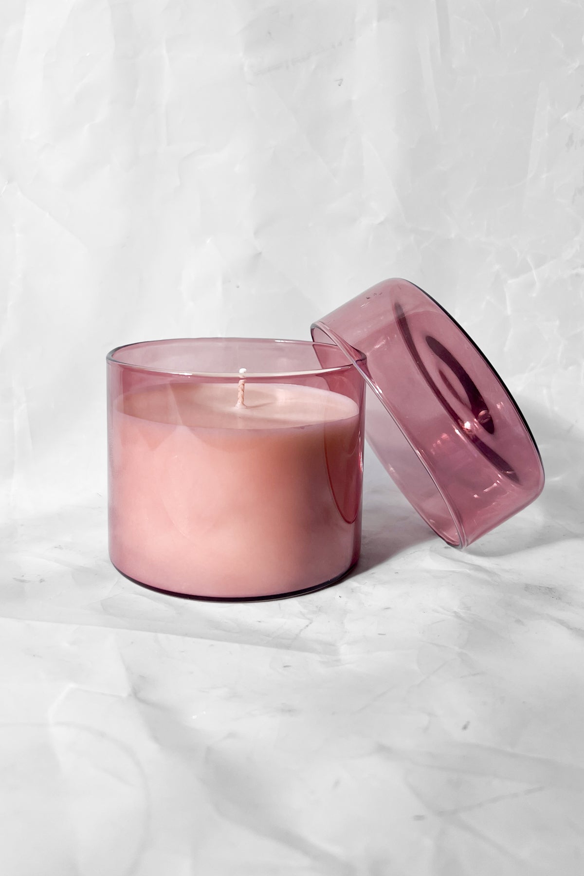 MADE TO ORDER: Large Custom Crushes Candle - Mauve
