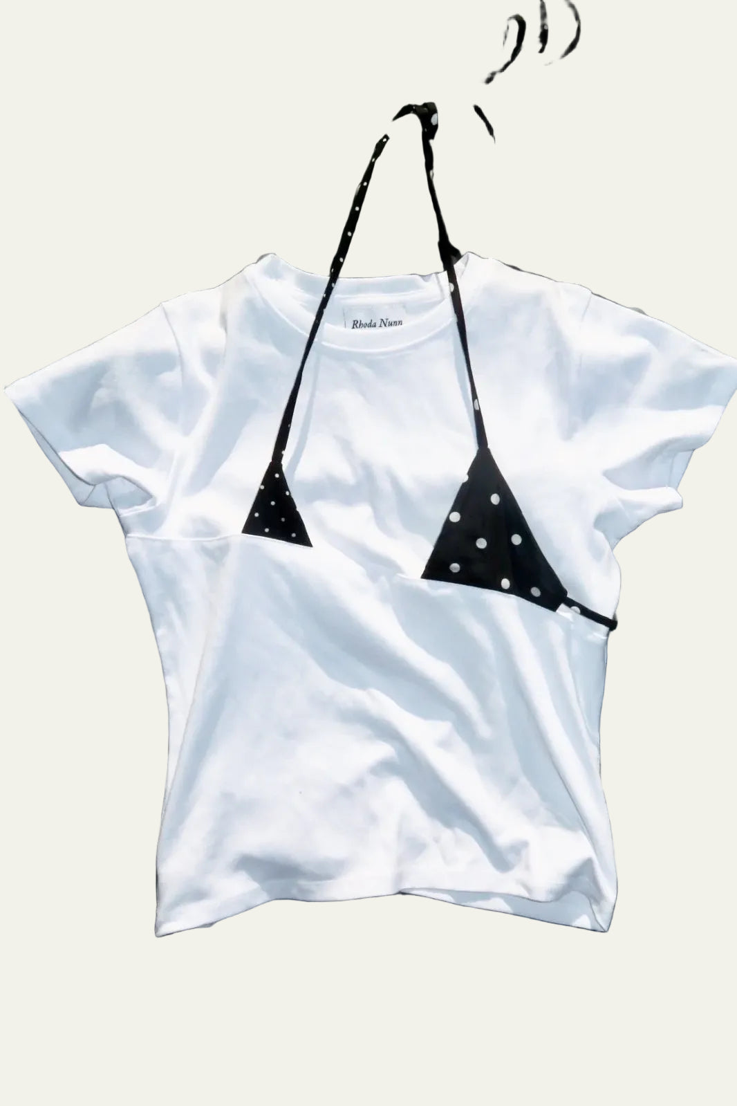 Rhoda Nunn Off-Cut Tee - White