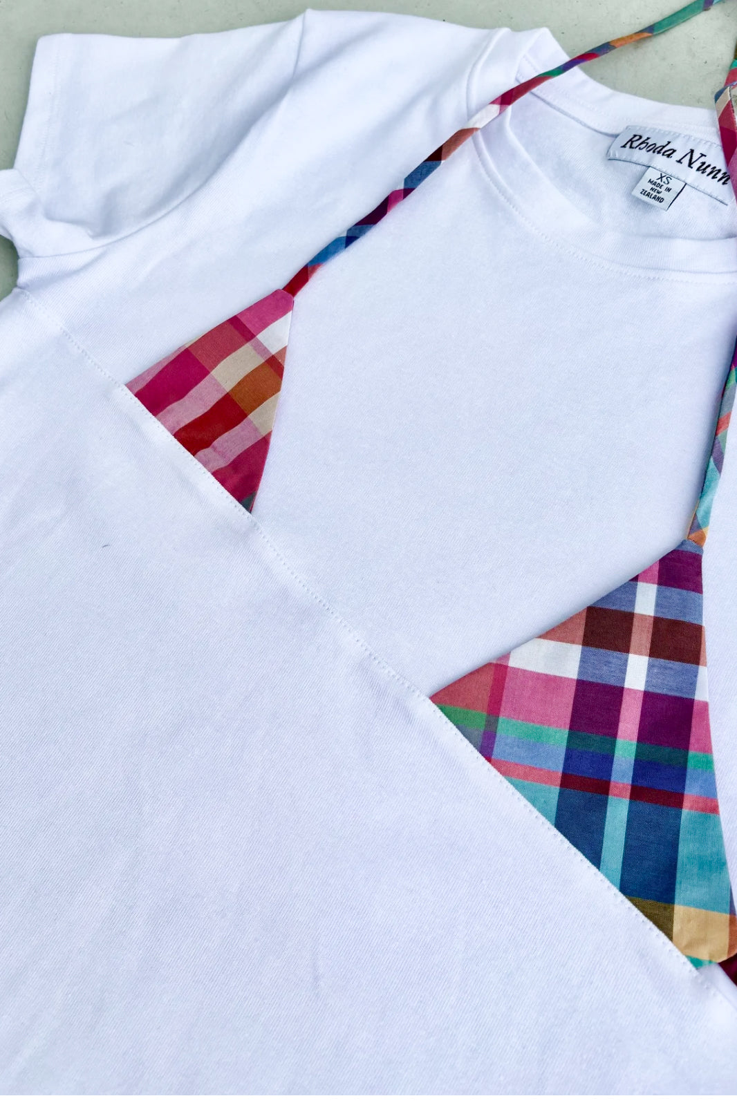 Rhoda Nunn Off-Cut Tee - White