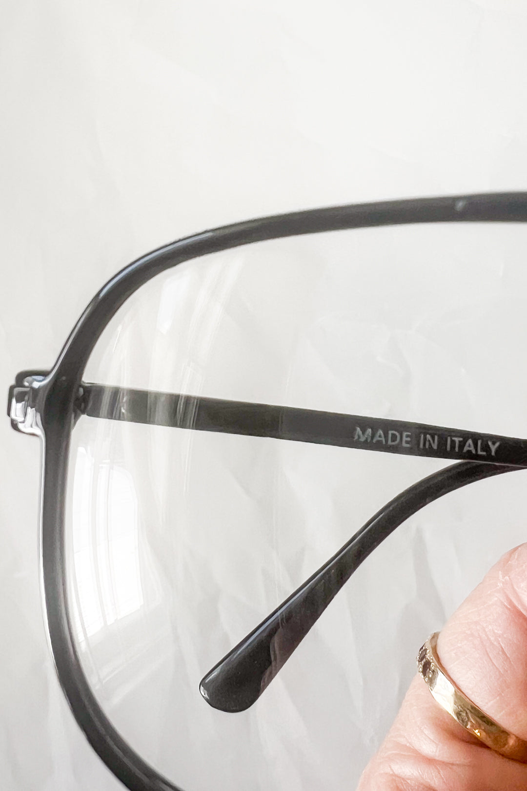 Vintage Deadstock Aviator Frames - Black