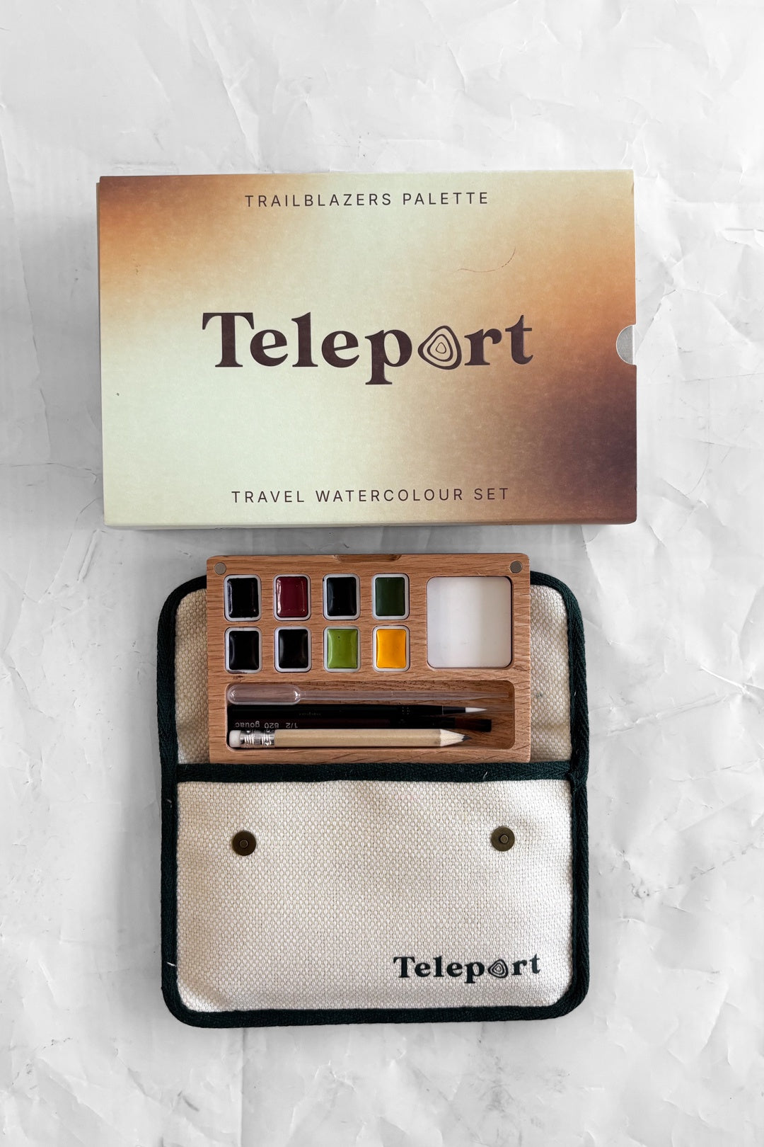 Watercolour Paint Travel Set - Trailblazers Palette