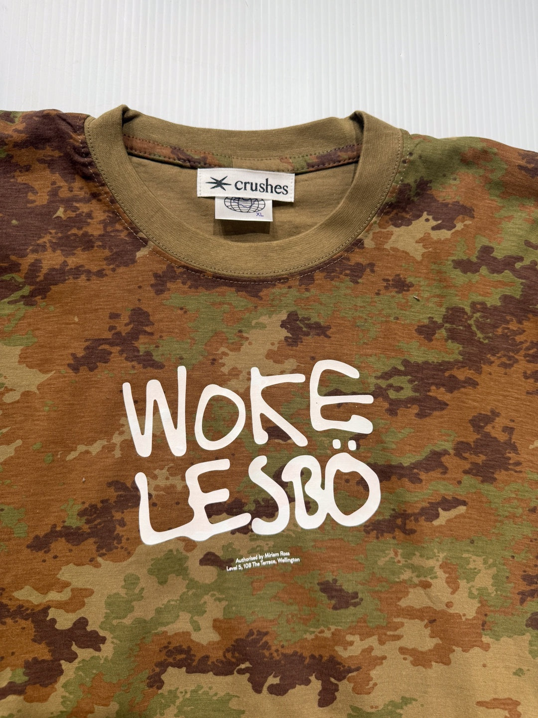 Camo Woke Lesbo - Large