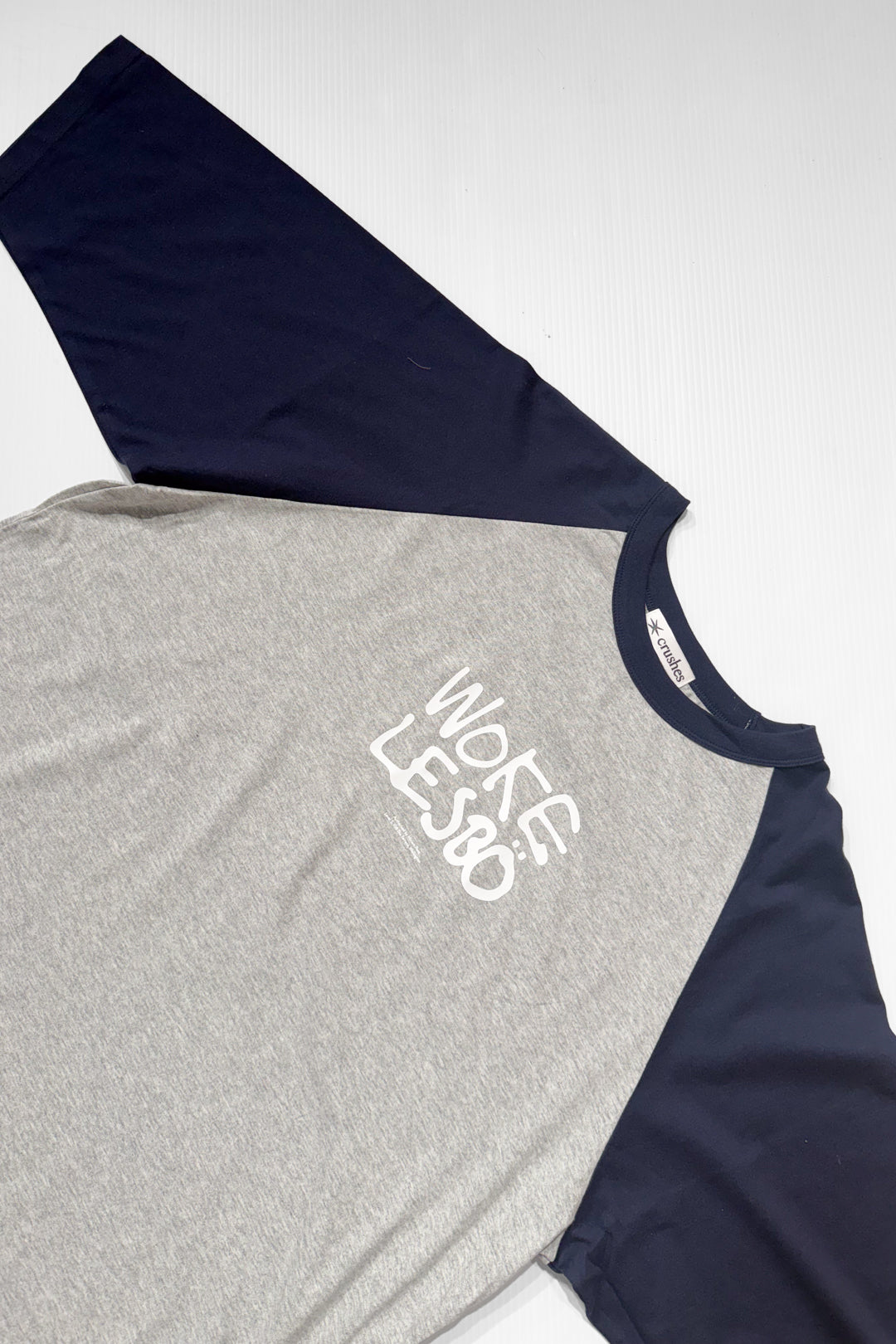 Grey Woke Lesbo - Raglan - 2XL