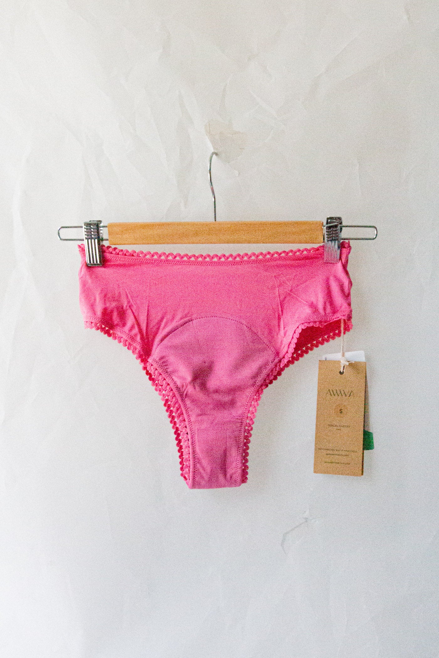 Low Waisted Period Underwear - Pink