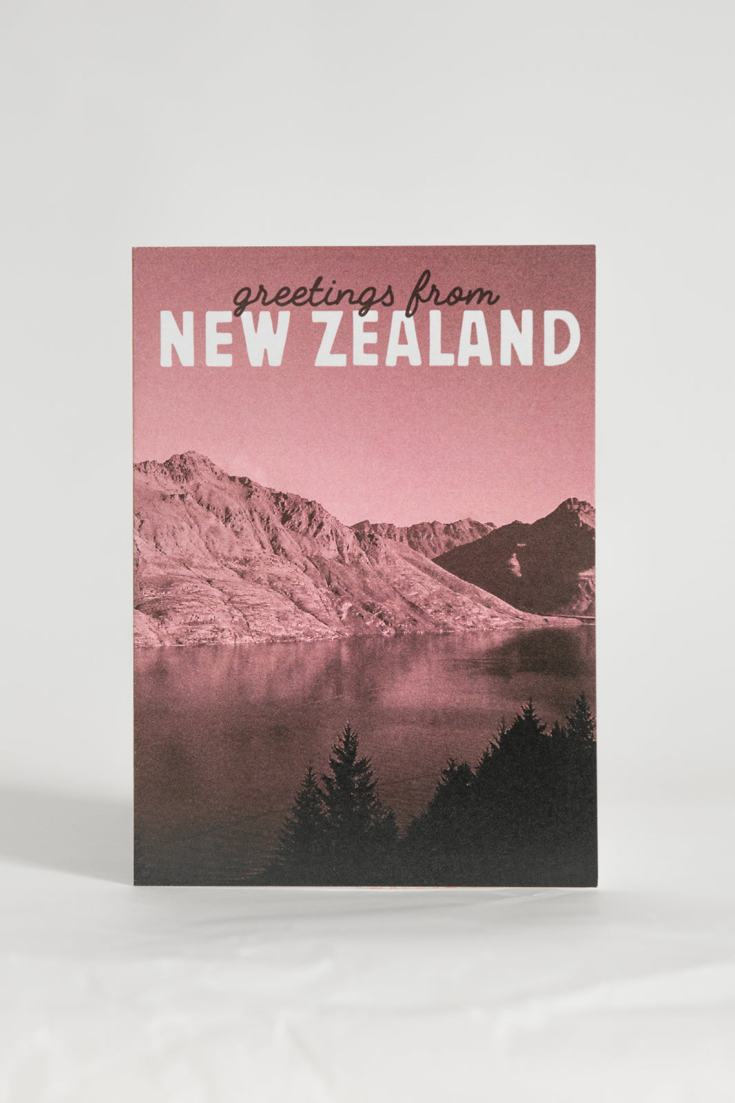 Greetings From New Zealand Queenstown Card