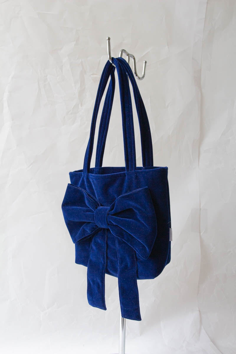 Handmade Velvet Bow Bag