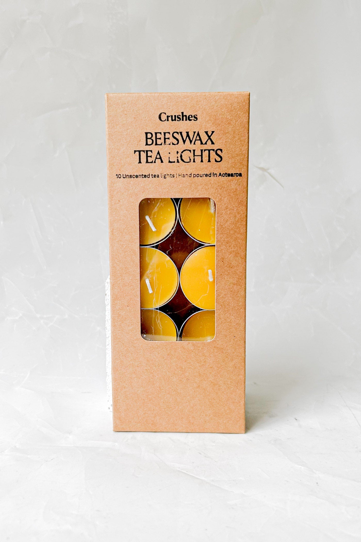 Beeswax Tealights - Box of 10